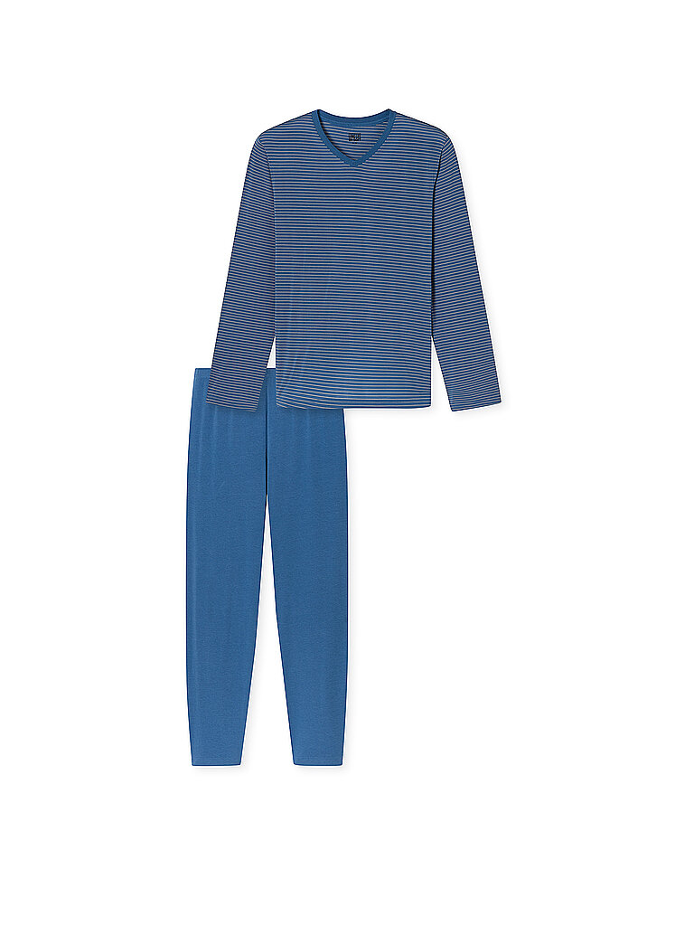 SCHIESSER Pyjama blau | 46 von Schiesser