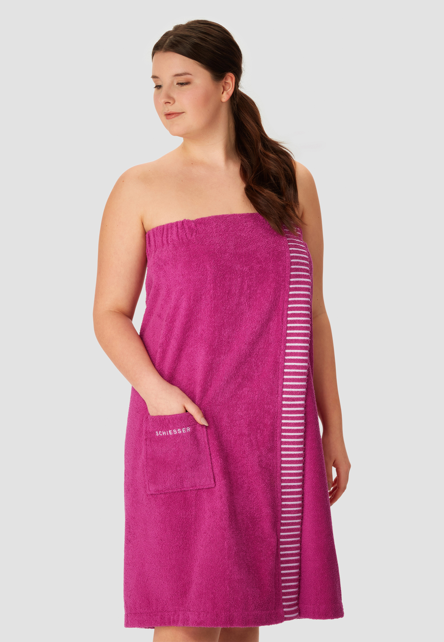 Sauna-Handtuch Knöpfe fuchsia - SCHIESSER Home 85*160 Sauna-Handtuch Knöpfe fuchsia - SCHIESSER Home 85*160 von Schiesser