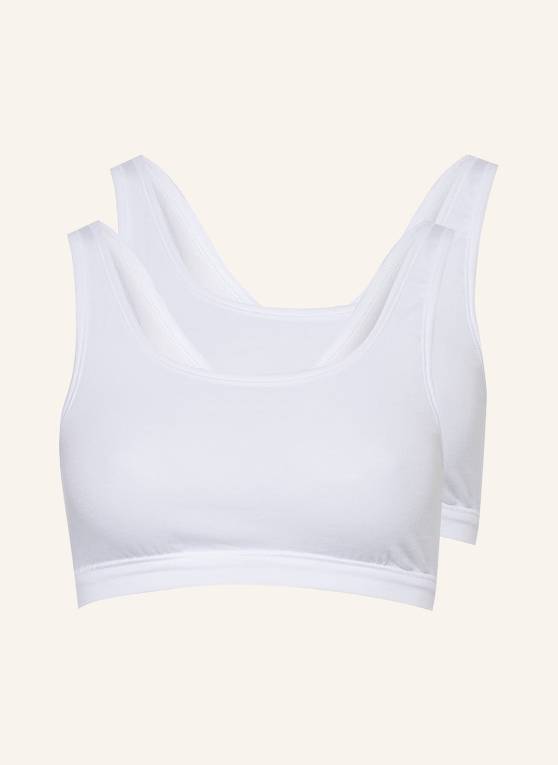 Schiesser 2er-Pack Bustiers 95/5 weiss Schiesser 2er-Pack Bustiers 95/5 weiss von Schiesser