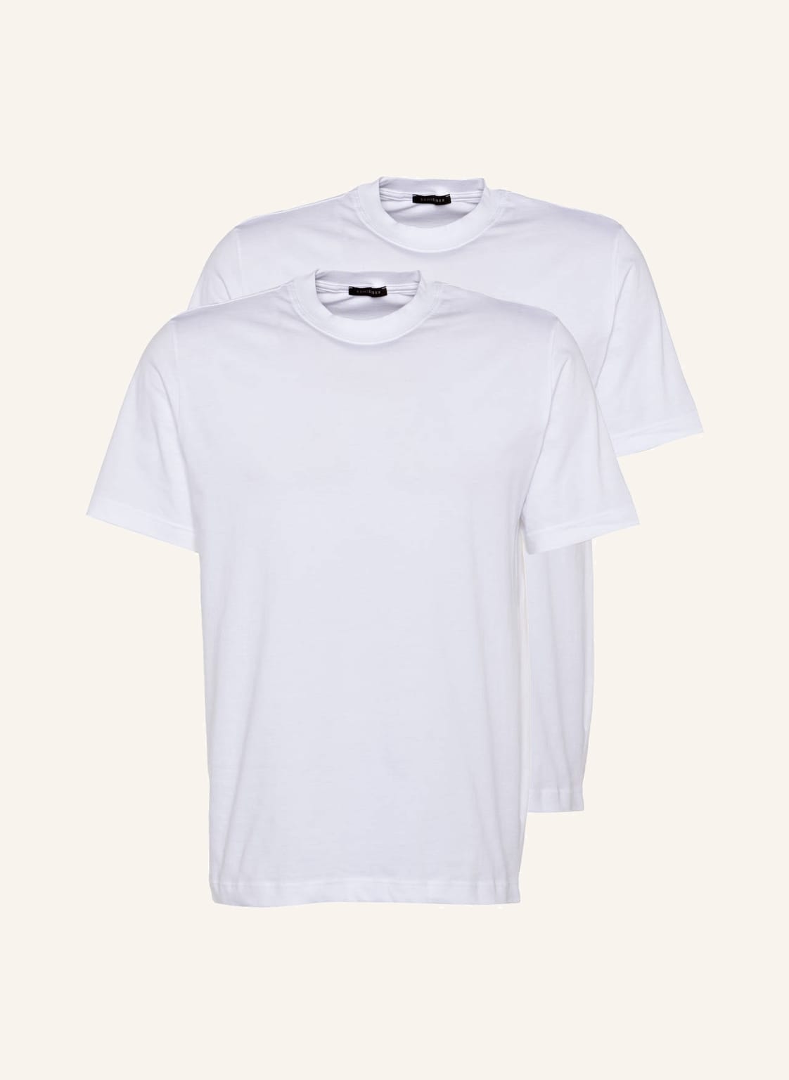 Schiesser 2er-Pack T-Shirts Esssentials weiss von Schiesser