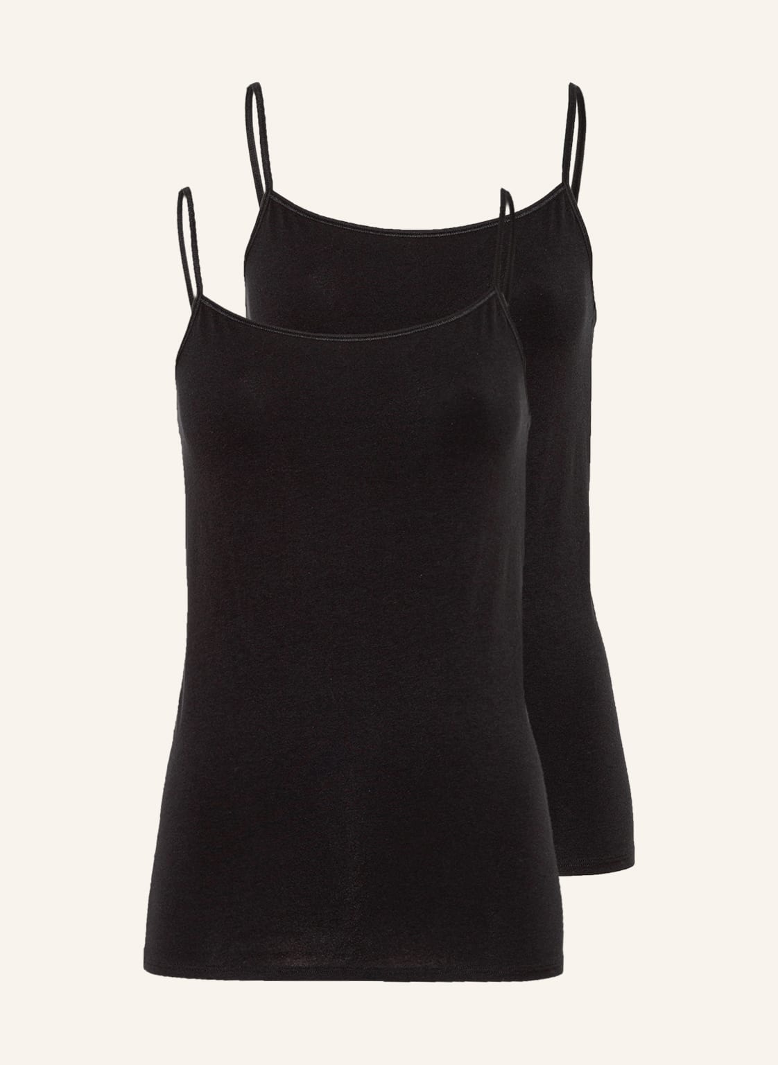 Schiesser 2er-Pack Tops 95/5 schwarz Schiesser 2er-Pack Tops 95/5 schwarz von Schiesser
