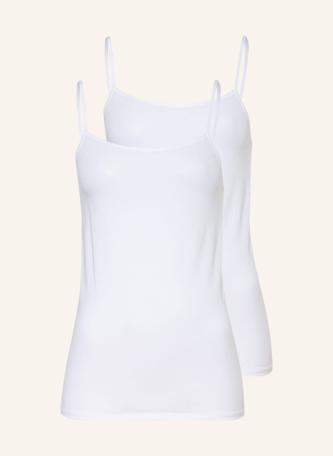 Schiesser 2er-Pack Tops 95/5 weiss Schiesser 2er-Pack Tops 95/5 weiss von Schiesser