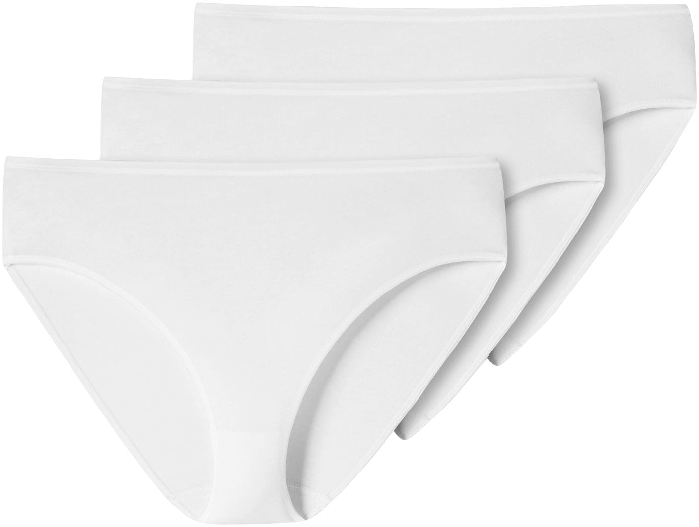 Schiesser Bikinislip »"Cotton Essentials"«, (3er-Pack), mit perfekter Passform von Schiesser