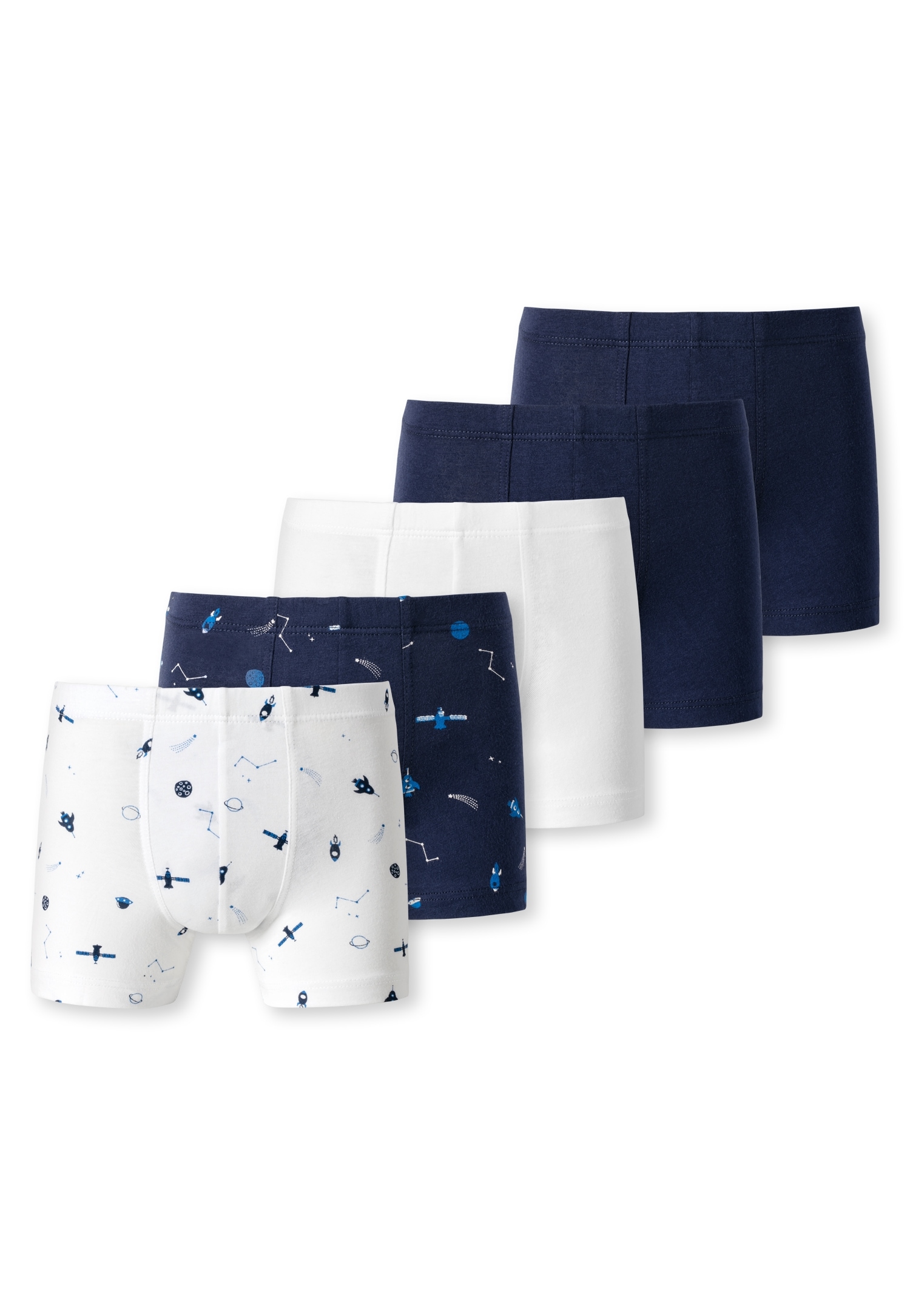 Schiesser Boxershorts »"Original Classics"«, (5er-Pack), mit Raumschiffen von Schiesser