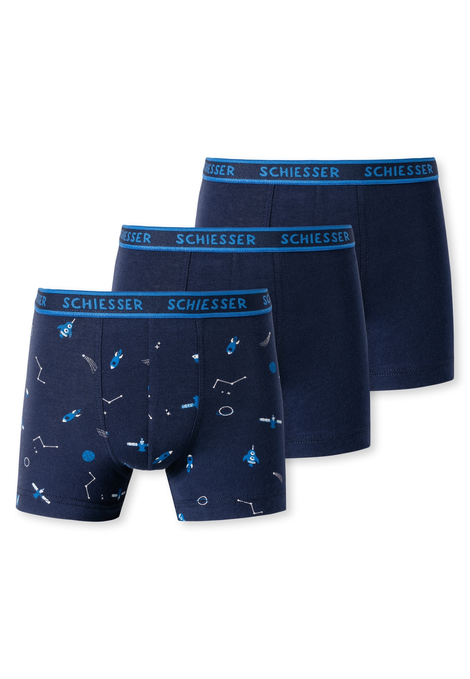 Schiesser Boxershorts »"Original Classics"«, (3er-Pack), mit tollem Motiv von Schiesser