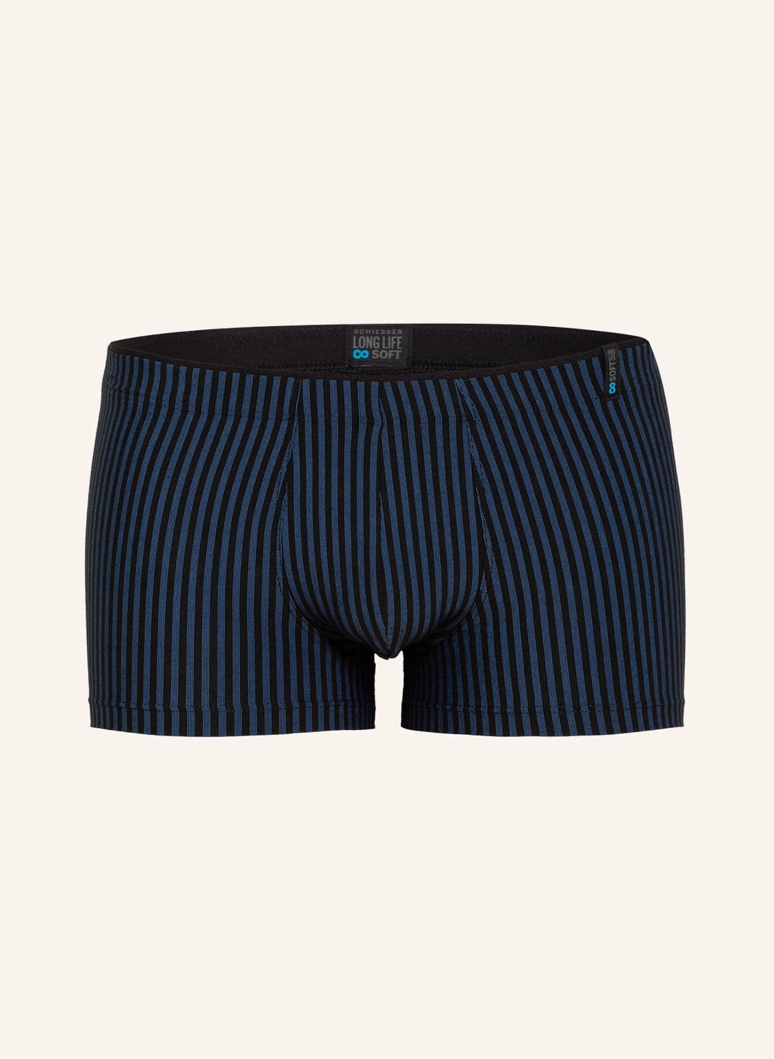 Schiesser Boxershorts Long Life Soft blau Schiesser Boxershorts Long Life Soft blau von Schiesser