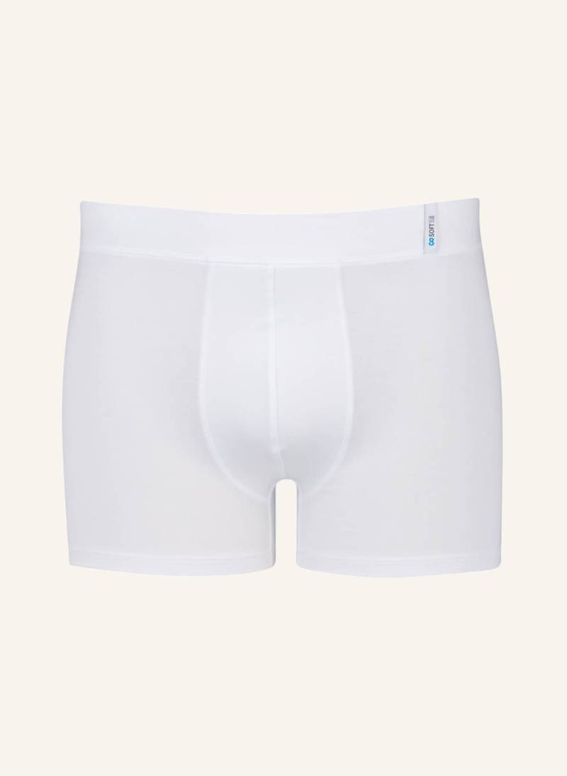 Schiesser Boxershorts Long Life Soft weiss von Schiesser