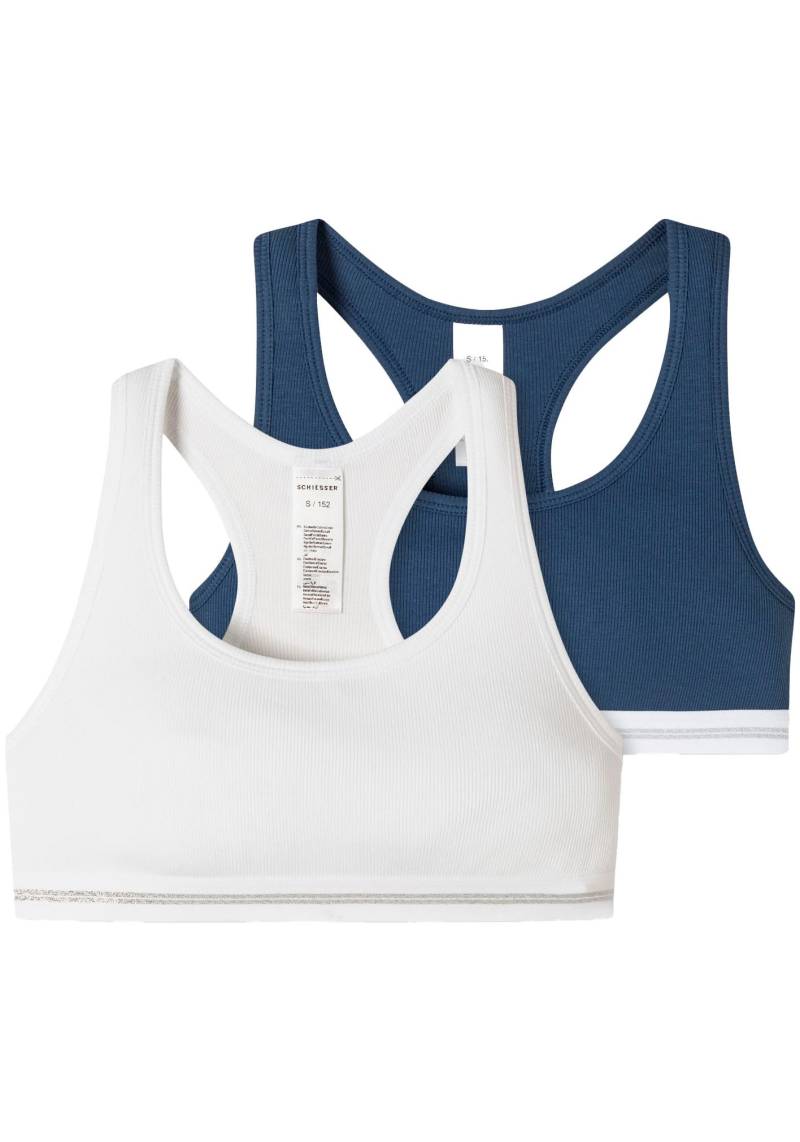 Schiesser Bustier »"Long Life Rib"«, mit sportlichem Racerback-Rückteil von Schiesser