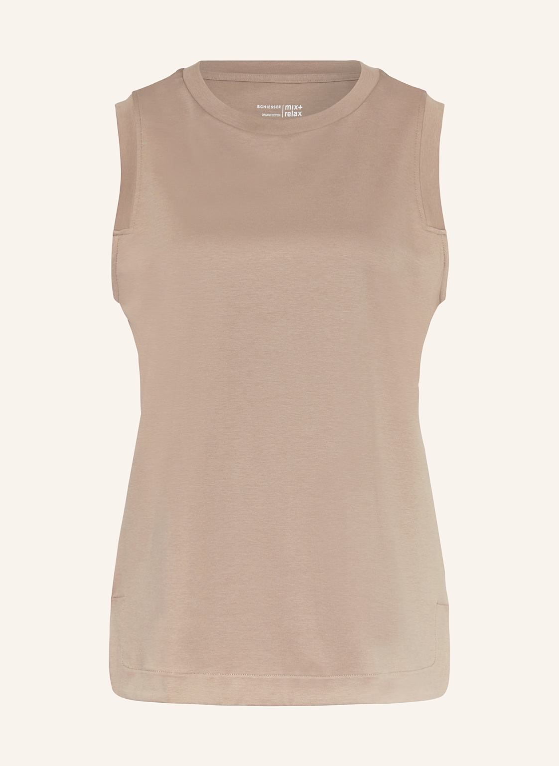 Schiesser Lounge-Shirt Mix+Relax beige Schiesser Lounge-Shirt Mix+Relax beige von Schiesser
