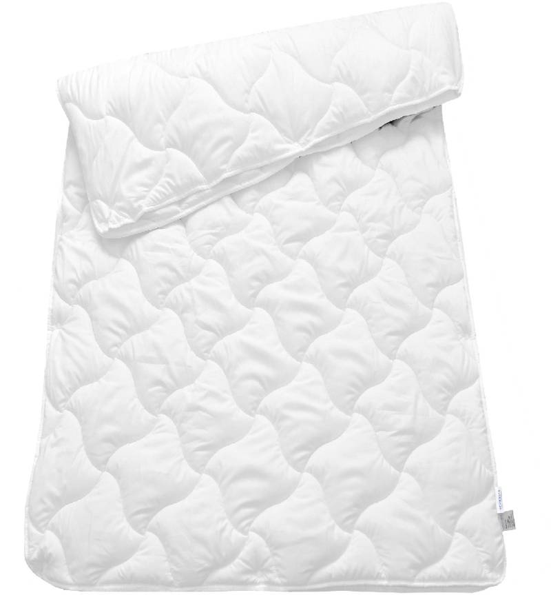 Schiesser 4-Jahreszeitenbett »Lykke - 2 zusammenknöpfbare Steppdecken für Sommer und Winter«, 4-Jahreszeiten, (1 St.), STANDARD 100 by OEKO-TEX® zertifiziert von Schiesser