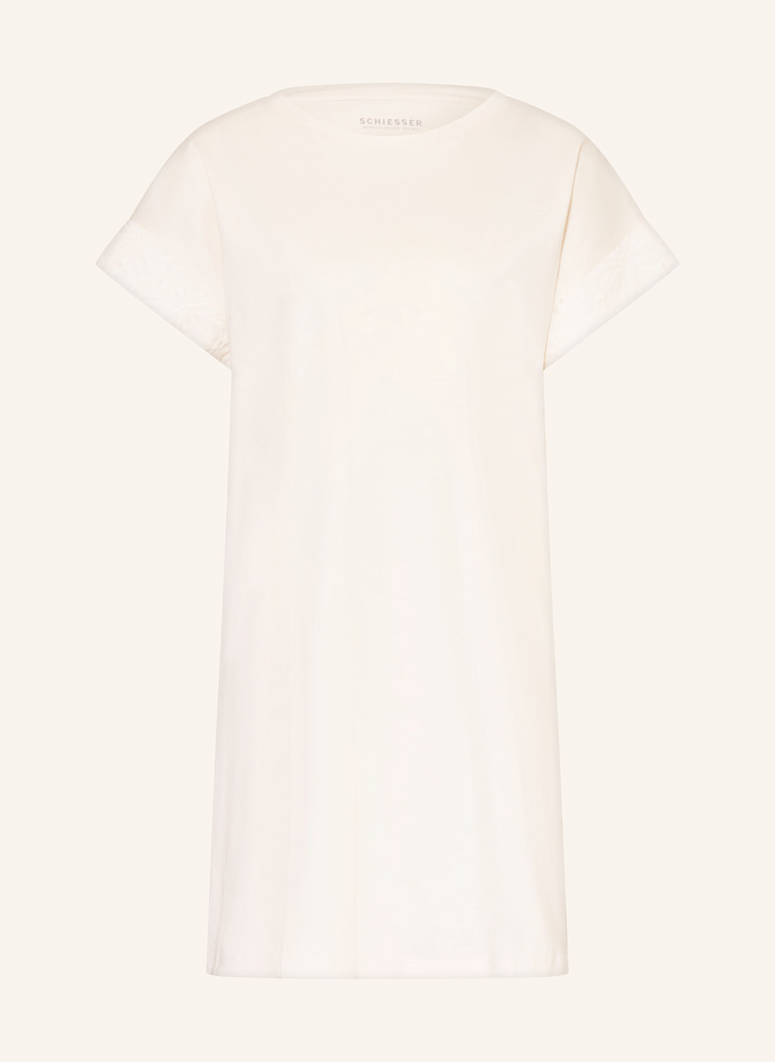 Schiesser Nachthemd Casual Nightwear weiss Schiesser Nachthemd Casual Nightwear weiss von Schiesser