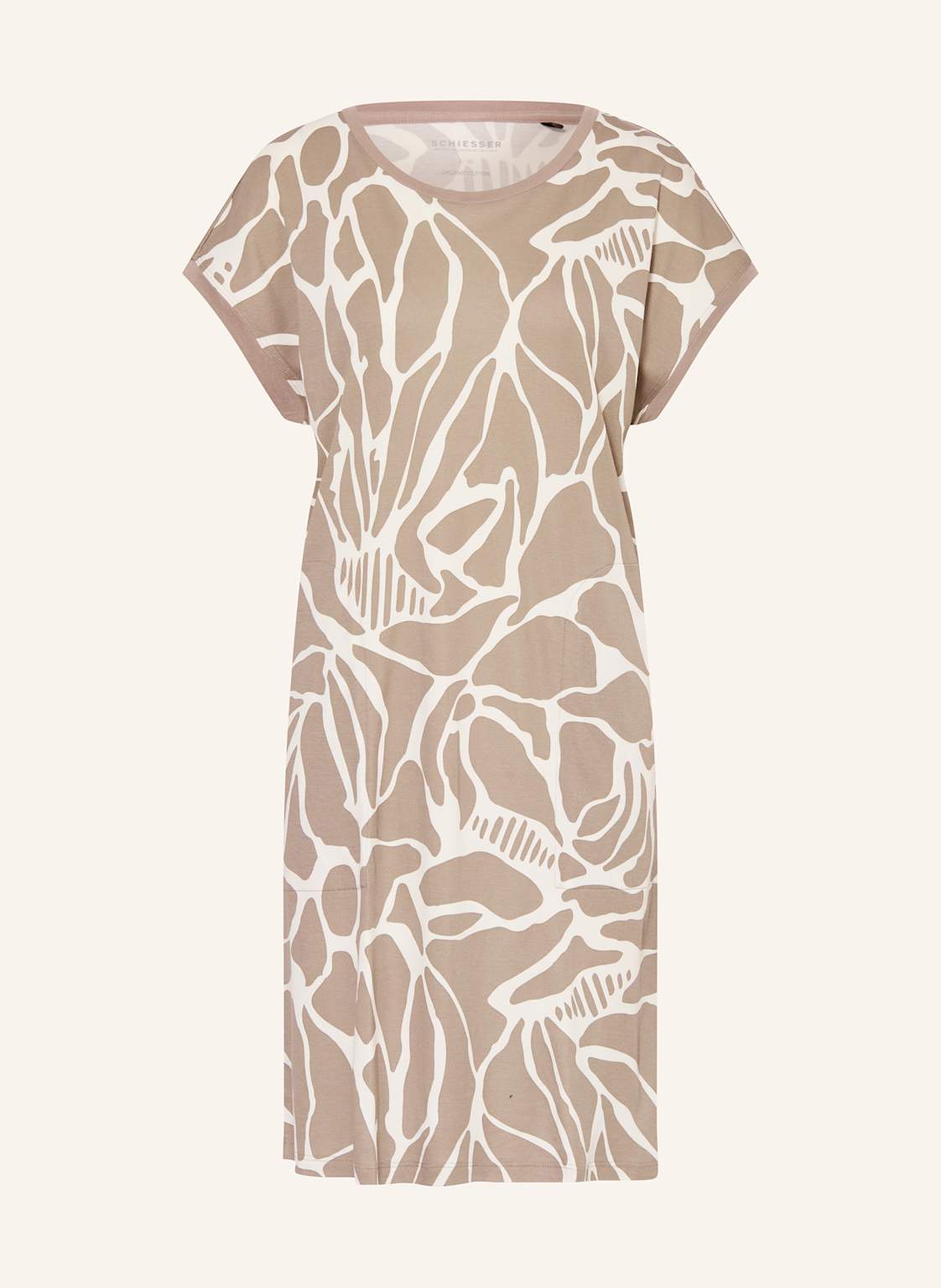Schiesser Nachthemd Modern Nightwear beige Schiesser Nachthemd Modern Nightwear beige von Schiesser