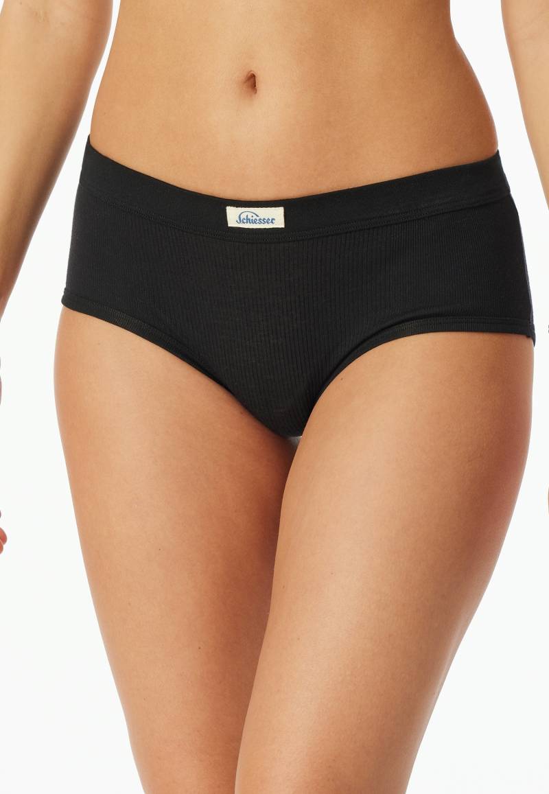 Schiesser Panty »"Panty - REVIVAL"«, mit platziertem Rippmuster und breitem Bundgummi von Schiesser