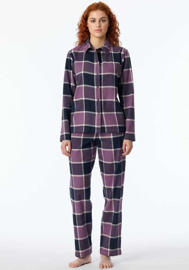 Schiesser Pyjama »"Selected Premium Warming"«, (2 tlg.), mit klassischem Karomuster von Schiesser