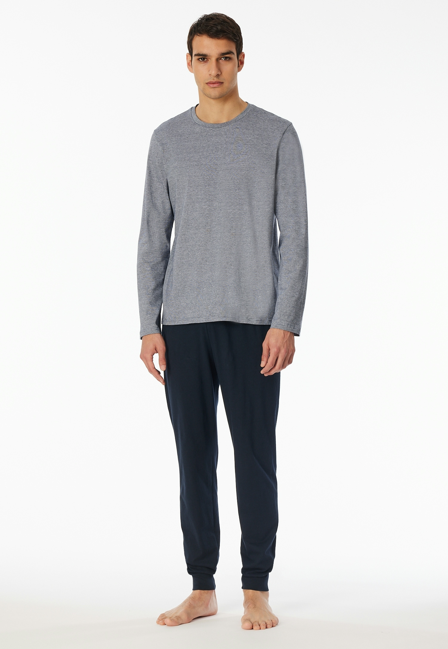 Schiesser Schlafanzug »"Casual Essentials"«, mit feinen, gestrickten Ringeln Schiesser Schlafanzug »"Casual Essentials"«, mit feinen, gestrickten Ringeln von Schiesser