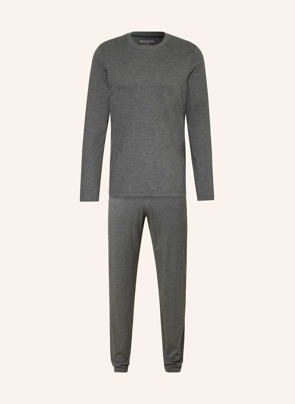 Schiesser Schlafanzug Modern Nightwear grau Schiesser Schlafanzug Modern Nightwear grau von Schiesser