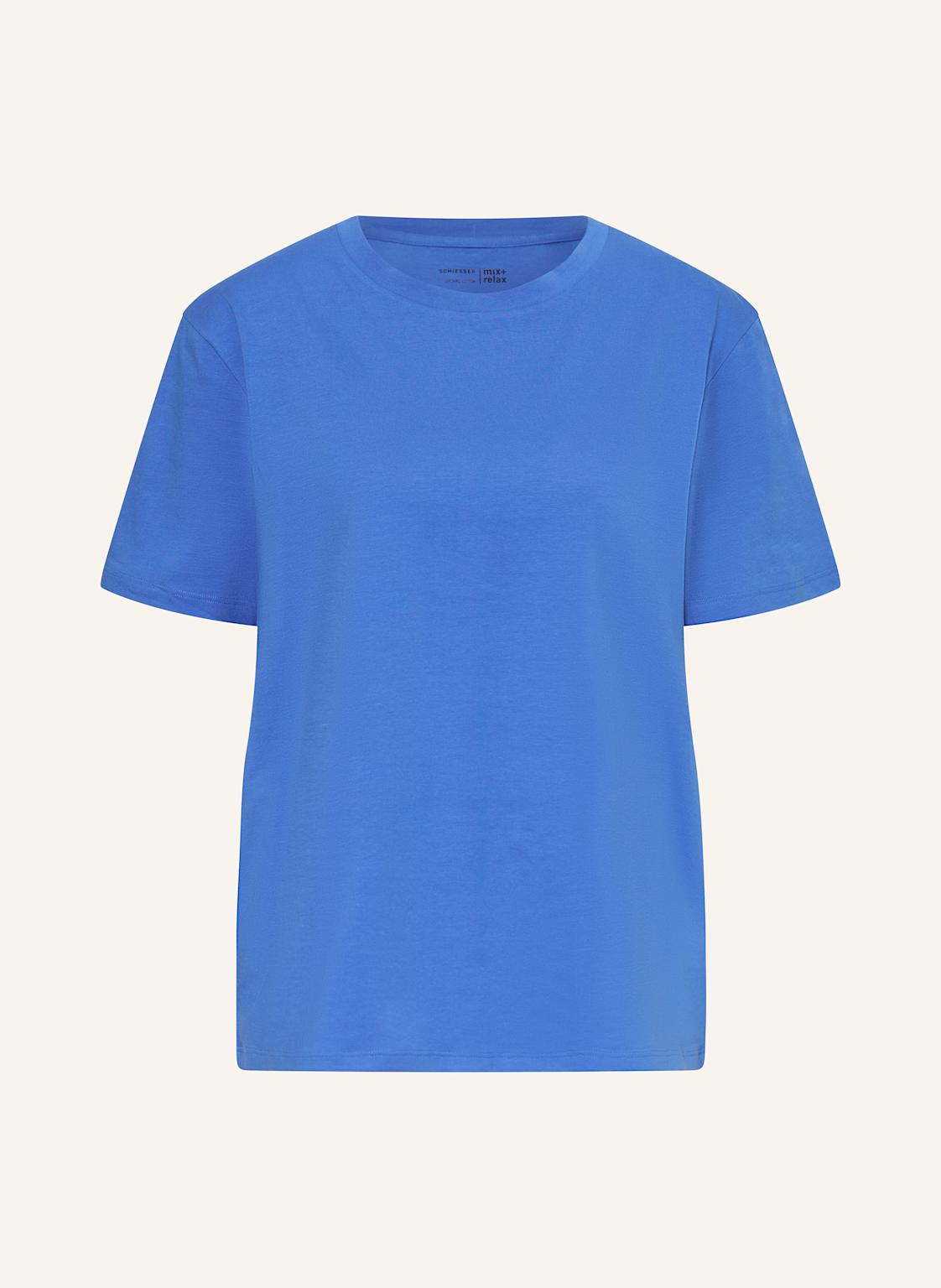 Schiesser Schlafshirt Mix+Relax blau Schiesser Schlafshirt Mix+Relax blau von Schiesser
