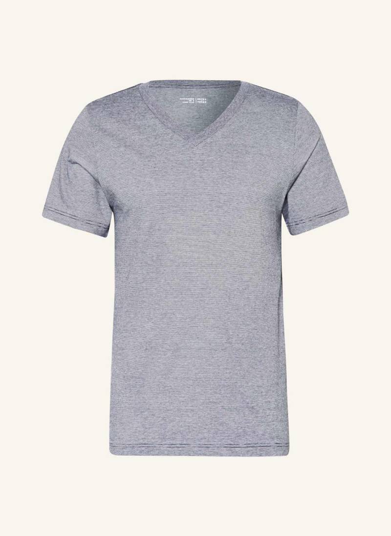 Schiesser Schlafshirt Mix+Relax blau von Schiesser