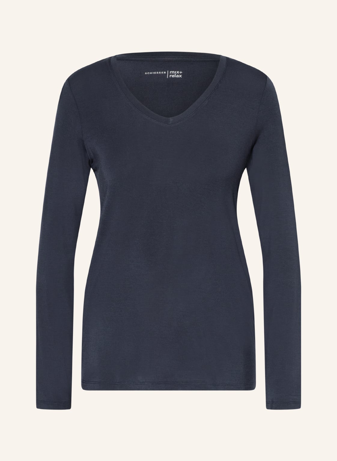 Schiesser Schlafshirt Mix+Relax blau Schiesser Schlafshirt Mix+Relax blau von Schiesser