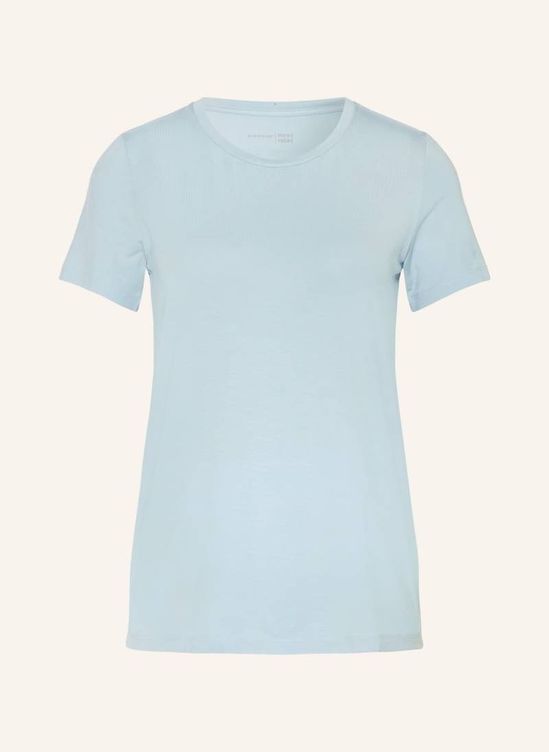 Schiesser Schlafshirt Mix+Relax blau von Schiesser