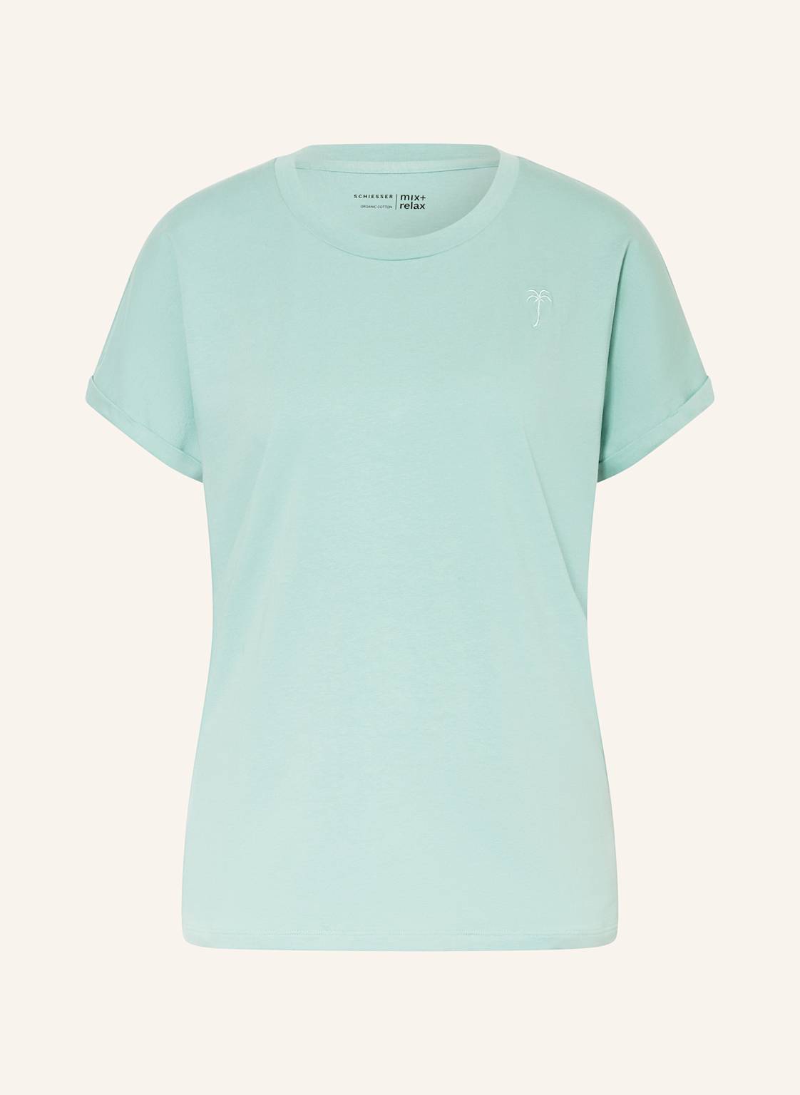 Schiesser Schlafshirt Mix+Relax blau Schiesser Schlafshirt Mix+Relax blau von Schiesser