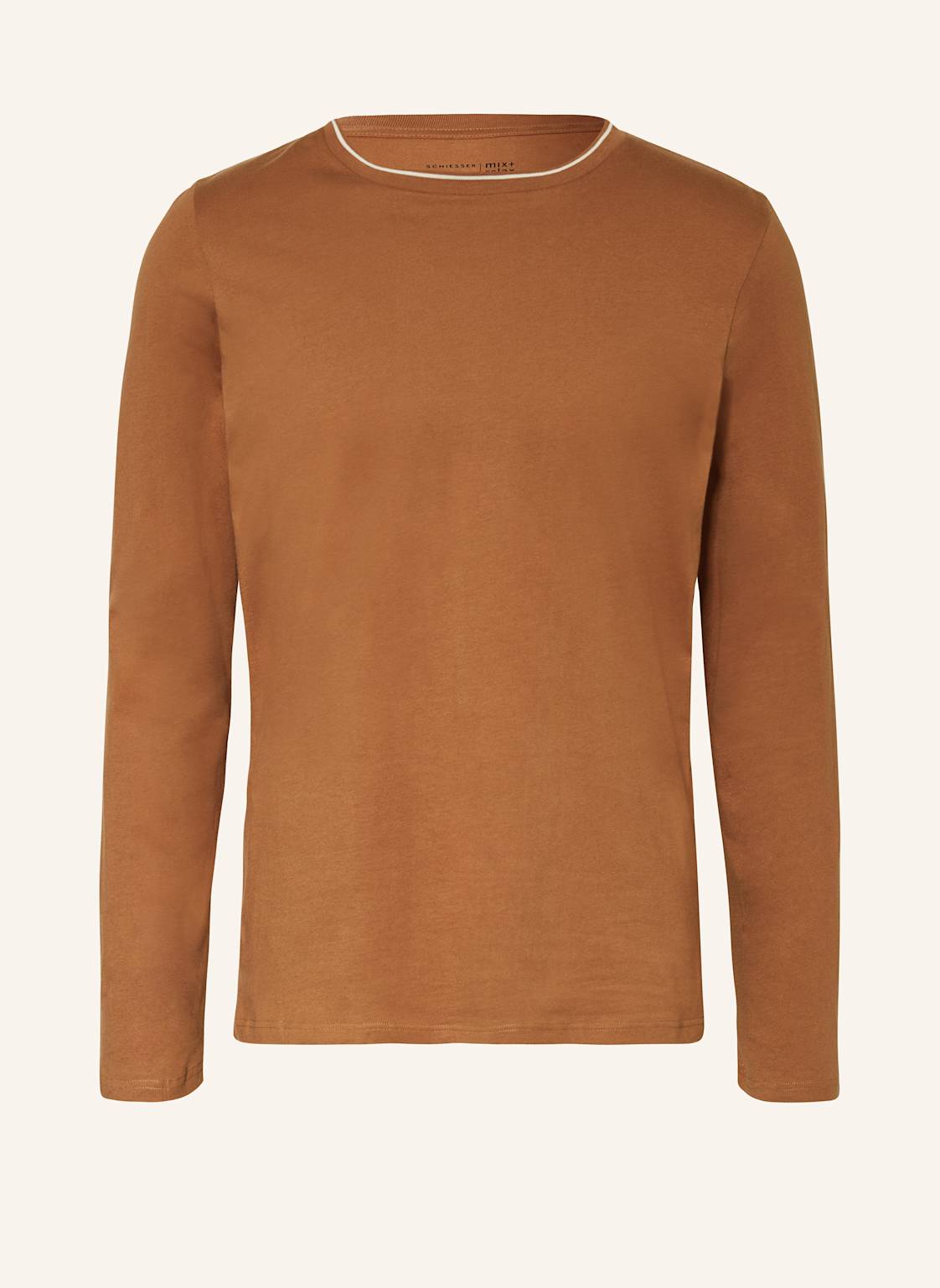 Schiesser Schlafshirt Mix+Relax braun Schiesser Schlafshirt Mix+Relax braun von Schiesser