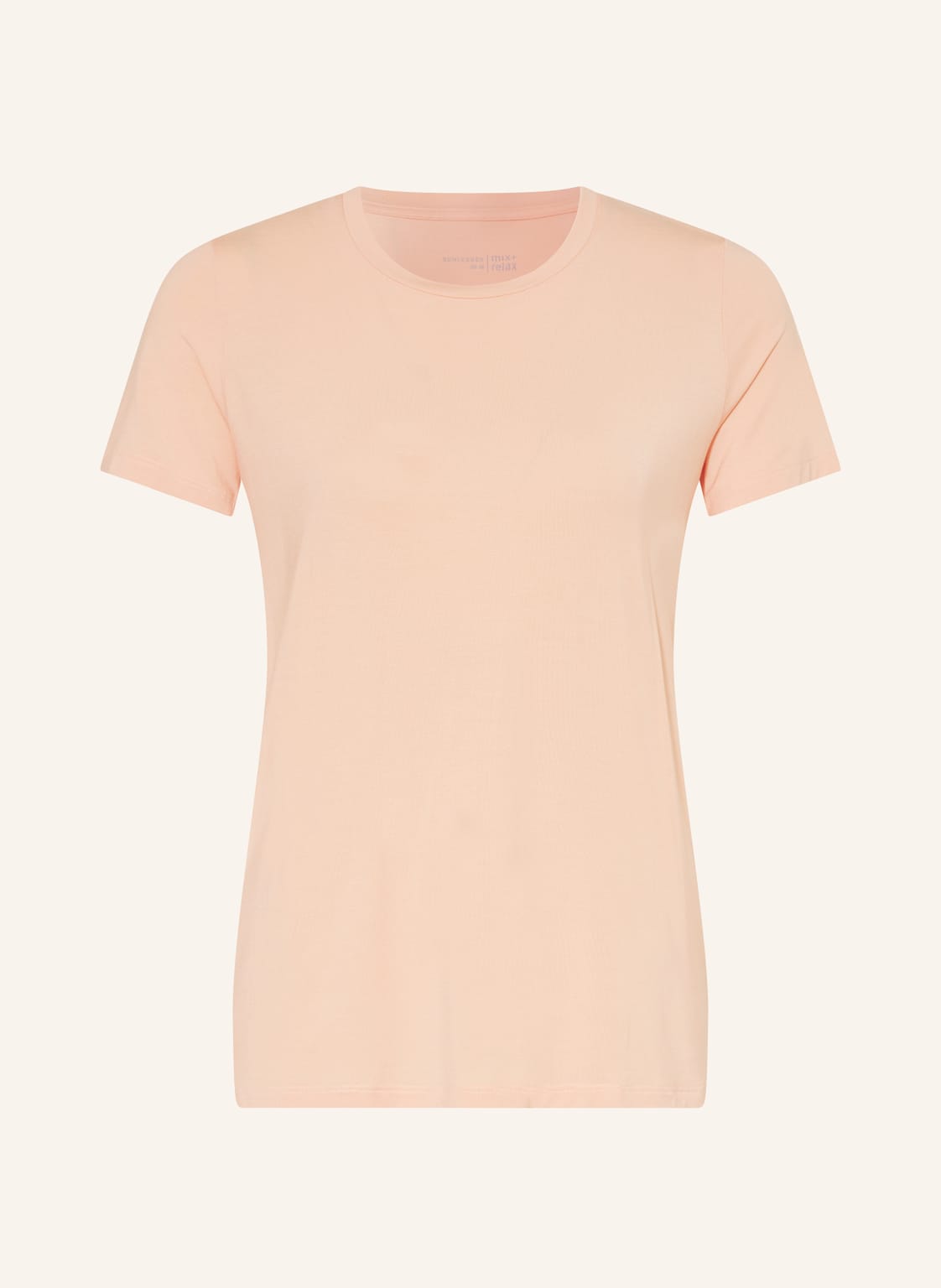 Schiesser Schlafshirt Mix+Relax orange von Schiesser