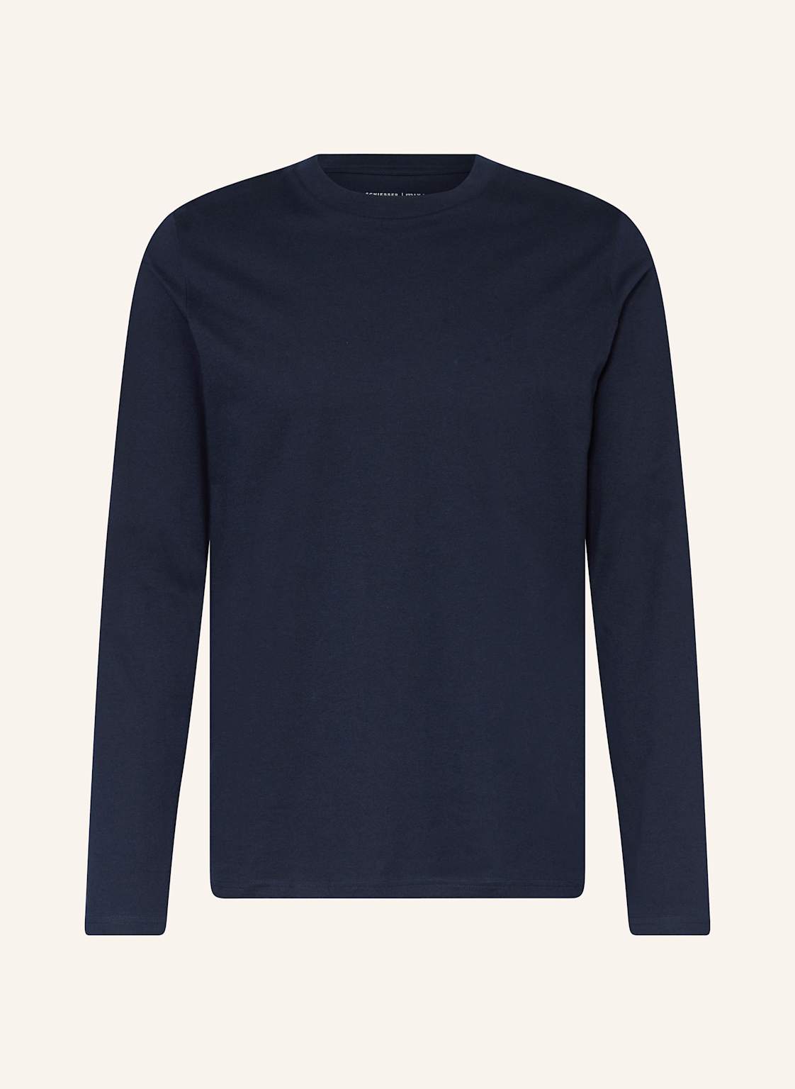 Schiesser Schlafshirt blau von Schiesser