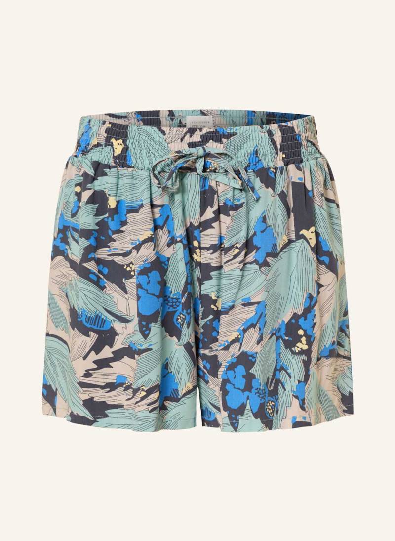 Schiesser Schlafshorts Mix+Relax blau von Schiesser