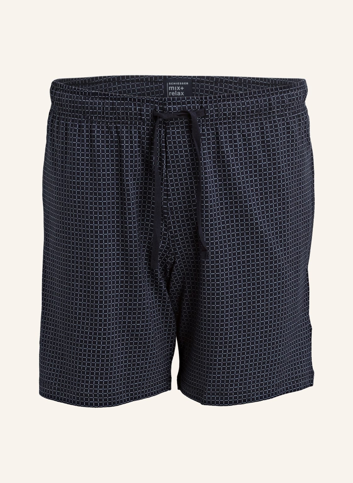 Schiesser Schlafshorts Mix+Relax blau von Schiesser