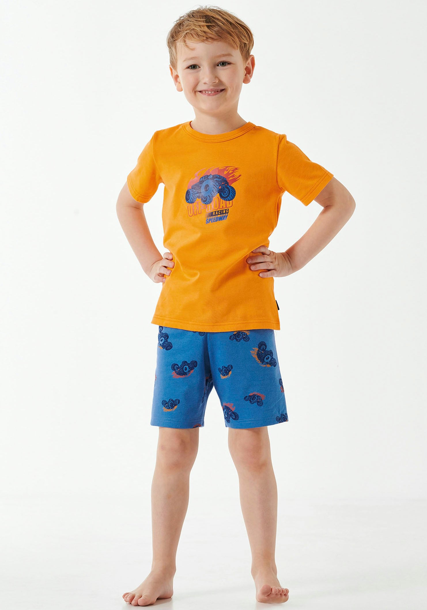 Schiesser Shorty »"Boys World"«, (2 tlg.), mit Monstertruck-Motiv von Schiesser