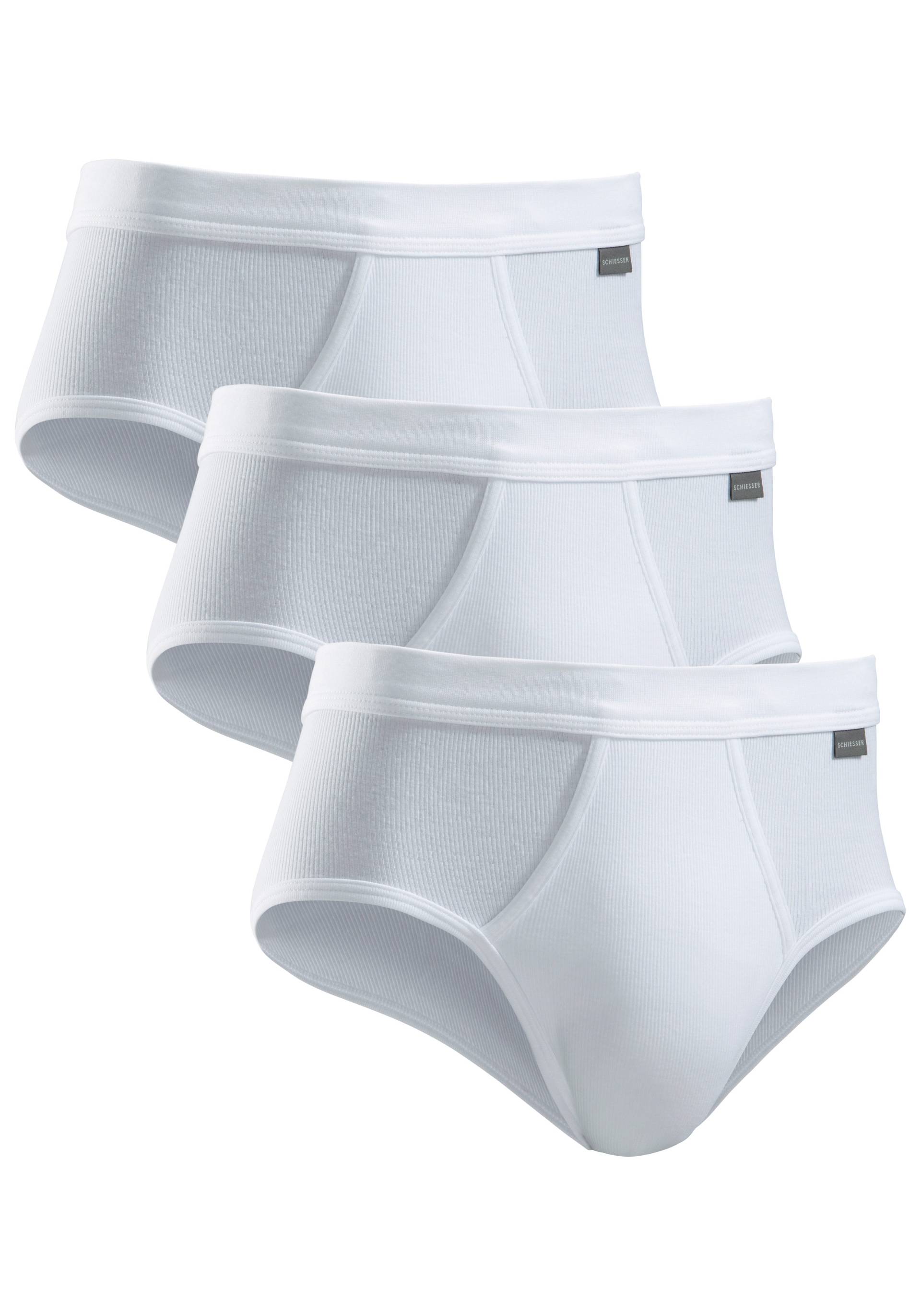 Schiesser Slip, (3er-Pack), mit Eingriff von Schiesser