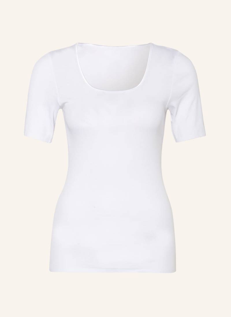 Schiesser T-Shirt Luxury weiss von Schiesser