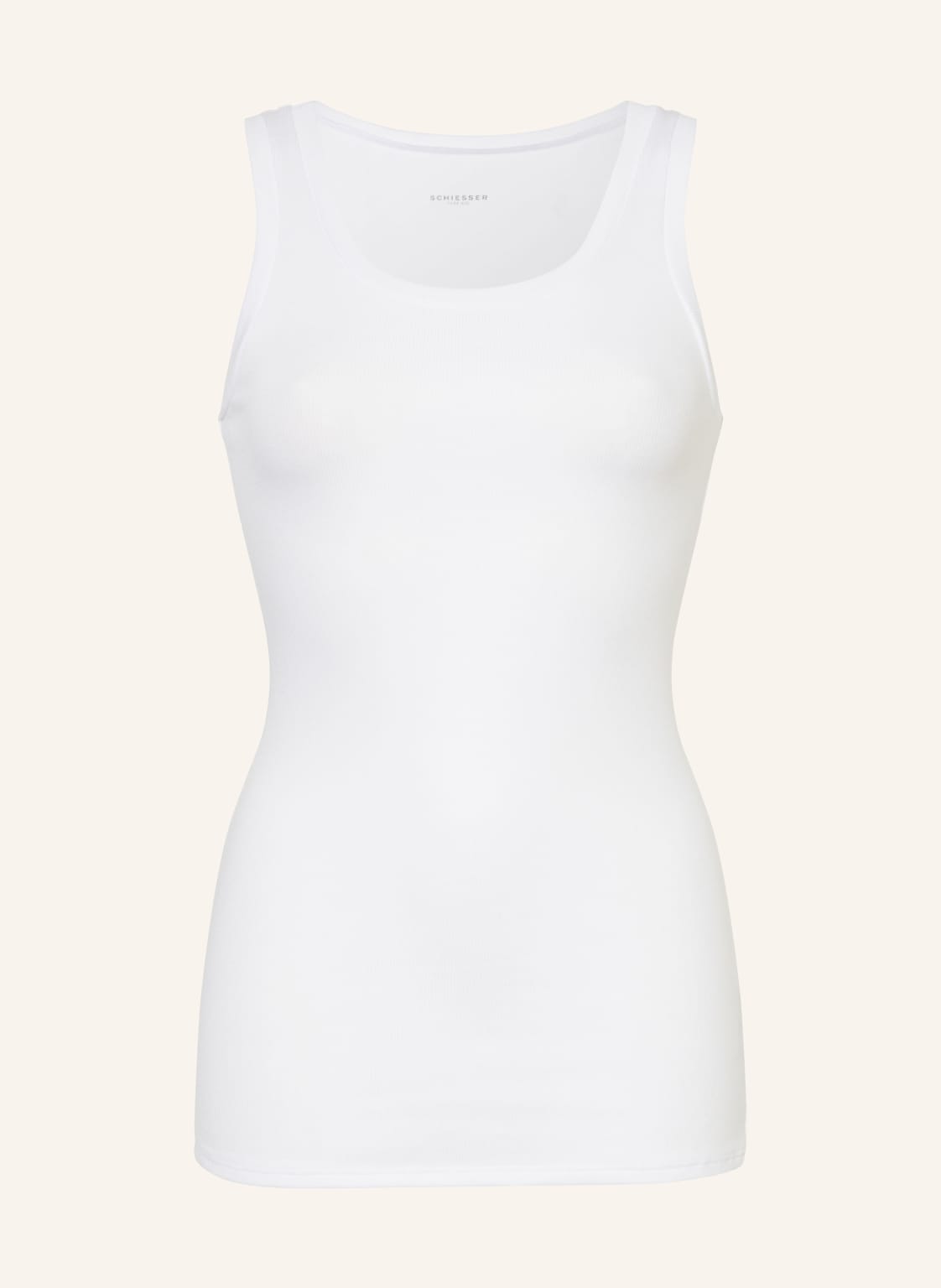 Schiesser Top Pure Rib weiss Schiesser Top Pure Rib weiss von Schiesser
