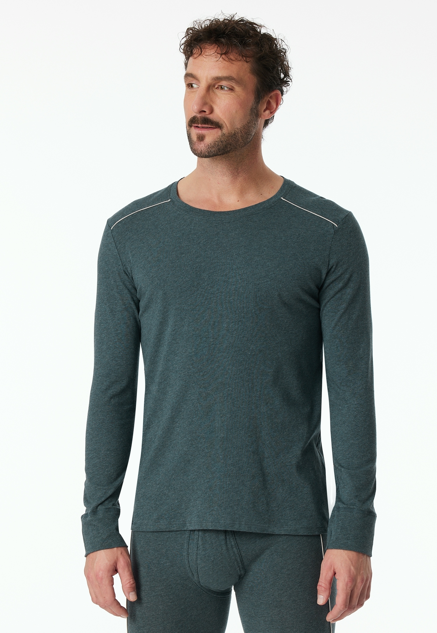 Schiesser Langarmshirt »"Comfort Fit"«, mit Kontraststreifen auf den Schultern Schiesser Langarmshirt »"Comfort Fit"«, mit Kontraststreifen auf den Schultern von Schiesser