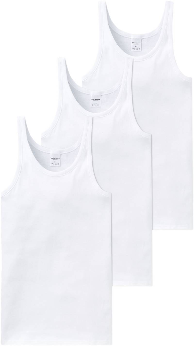 Schiesser Unterhemd »"Original Classics"«, (3er-Pack), mit Markenlabel von Schiesser