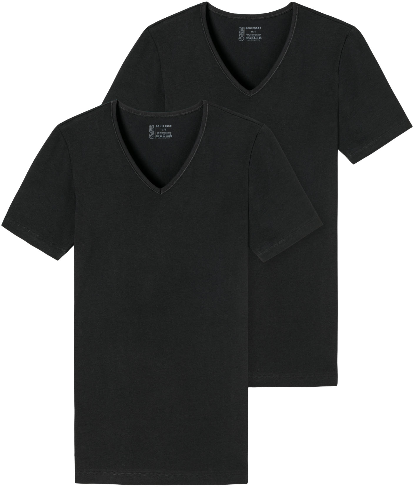 Schiesser V-Shirt »"95/5"«, mit tiefem V-Ausschnitt Schiesser V-Shirt »"95/5"«, mit tiefem V-Ausschnitt von Schiesser