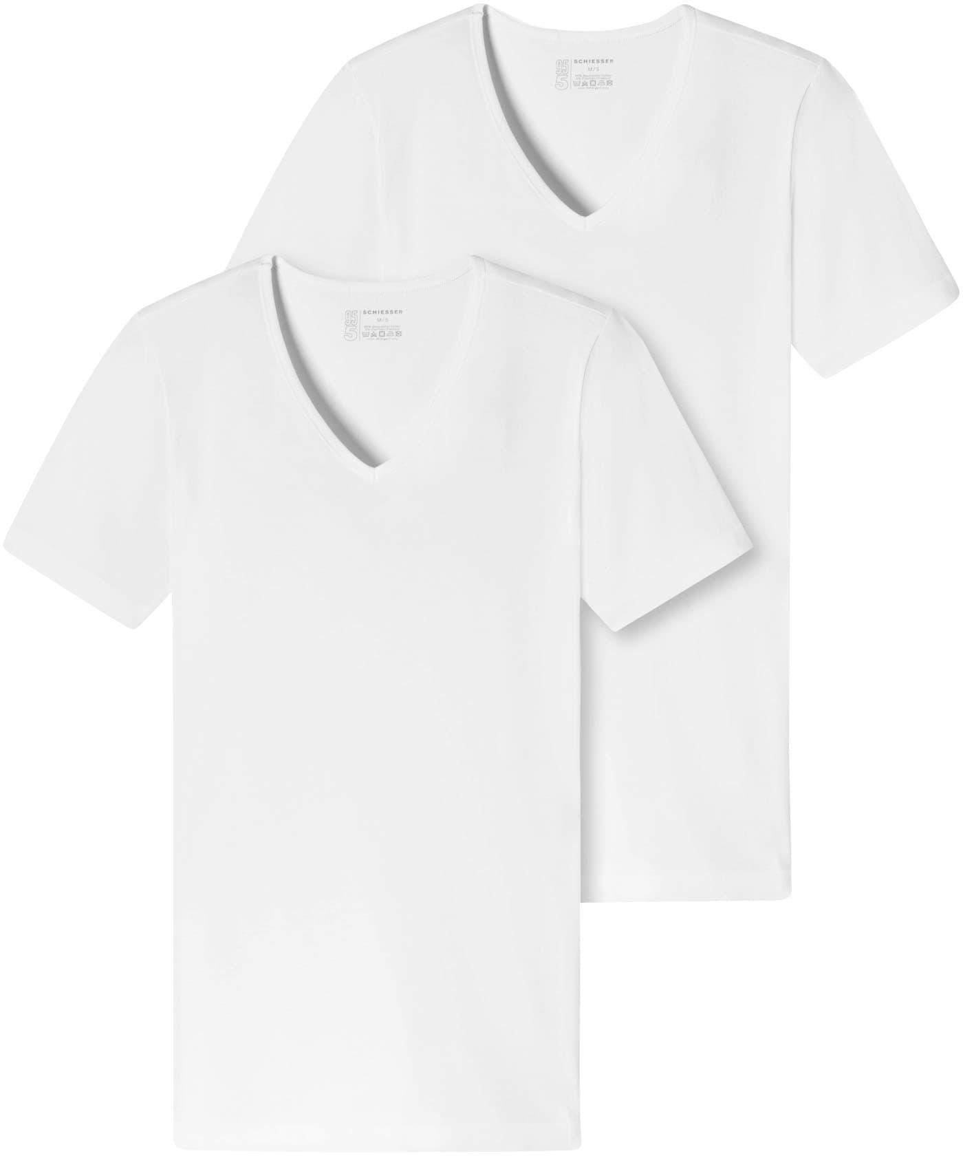 Schiesser V-Shirt »"95/5"«, mit tiefem V-Ausschnitt Schiesser V-Shirt »"95/5"«, mit tiefem V-Ausschnitt von Schiesser
