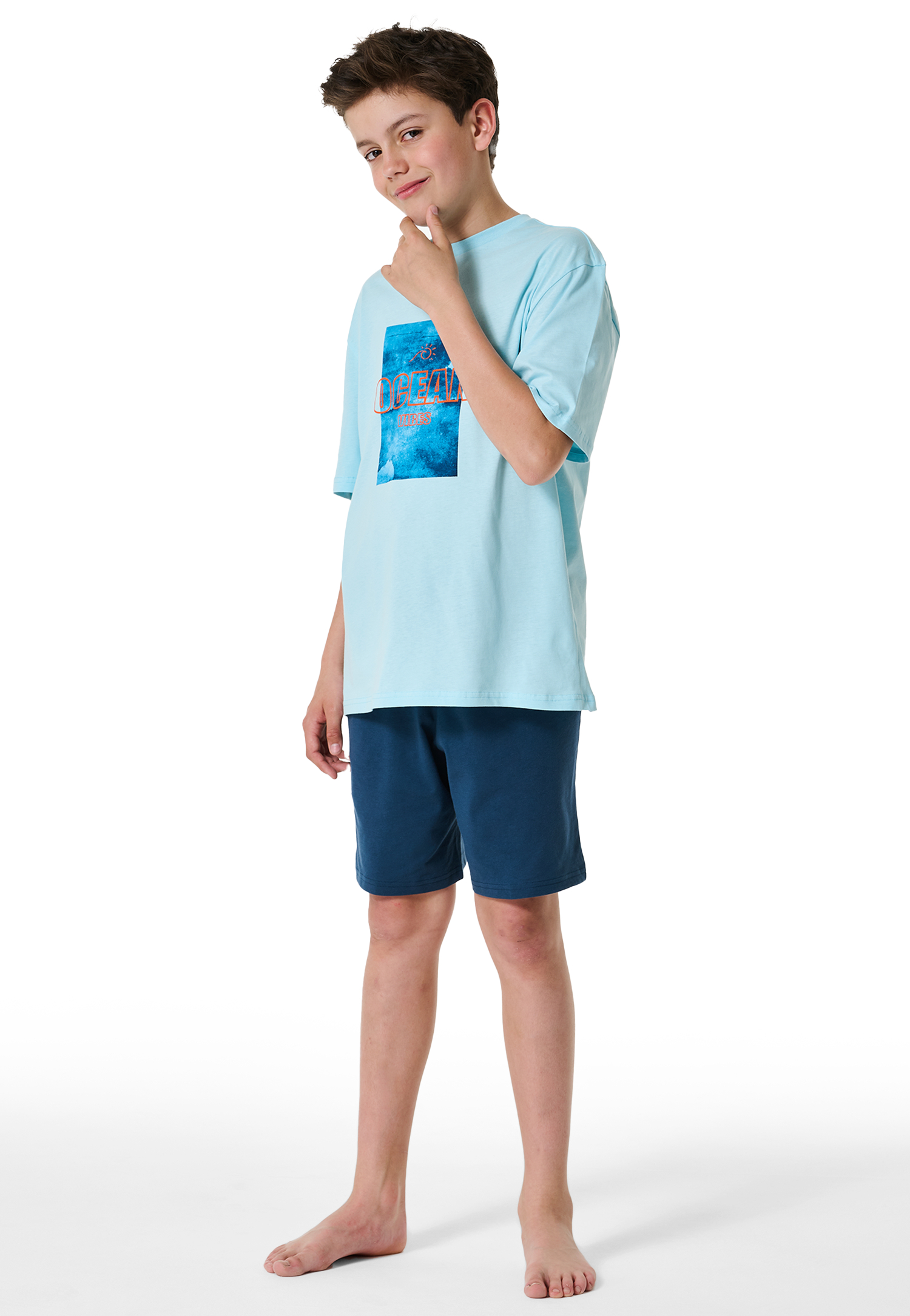 Schlafanzug kurz Organic Cotton mint - Nightwear 176 Schlafanzug kurz Organic Cotton mint - Nightwear 176 von Schiesser