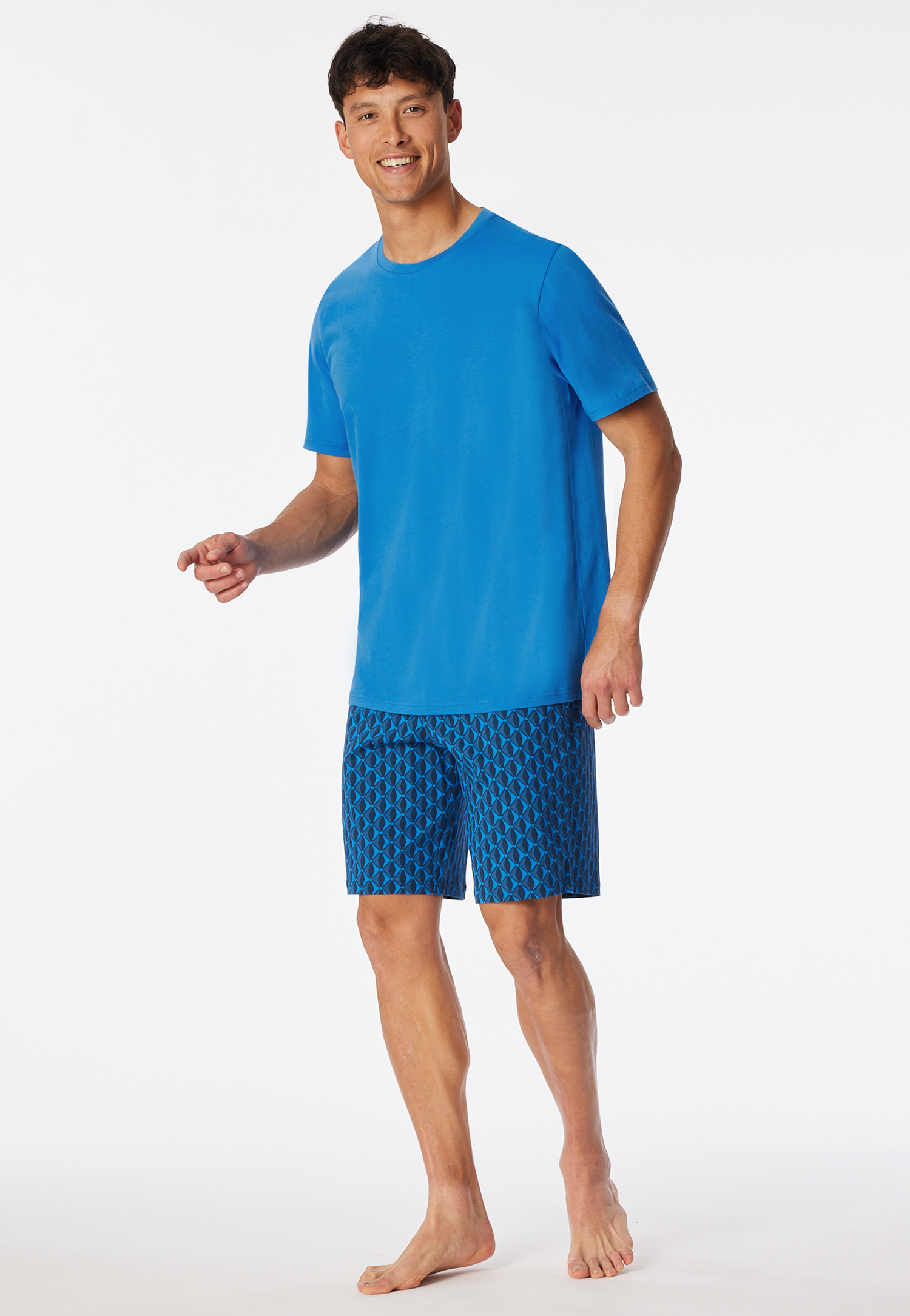 Schlafanzug kurz aquarium gemustert - Casual Essentials 52 Schlafanzug kurz aquarium gemustert - Casual Essentials 52 von Schiesser