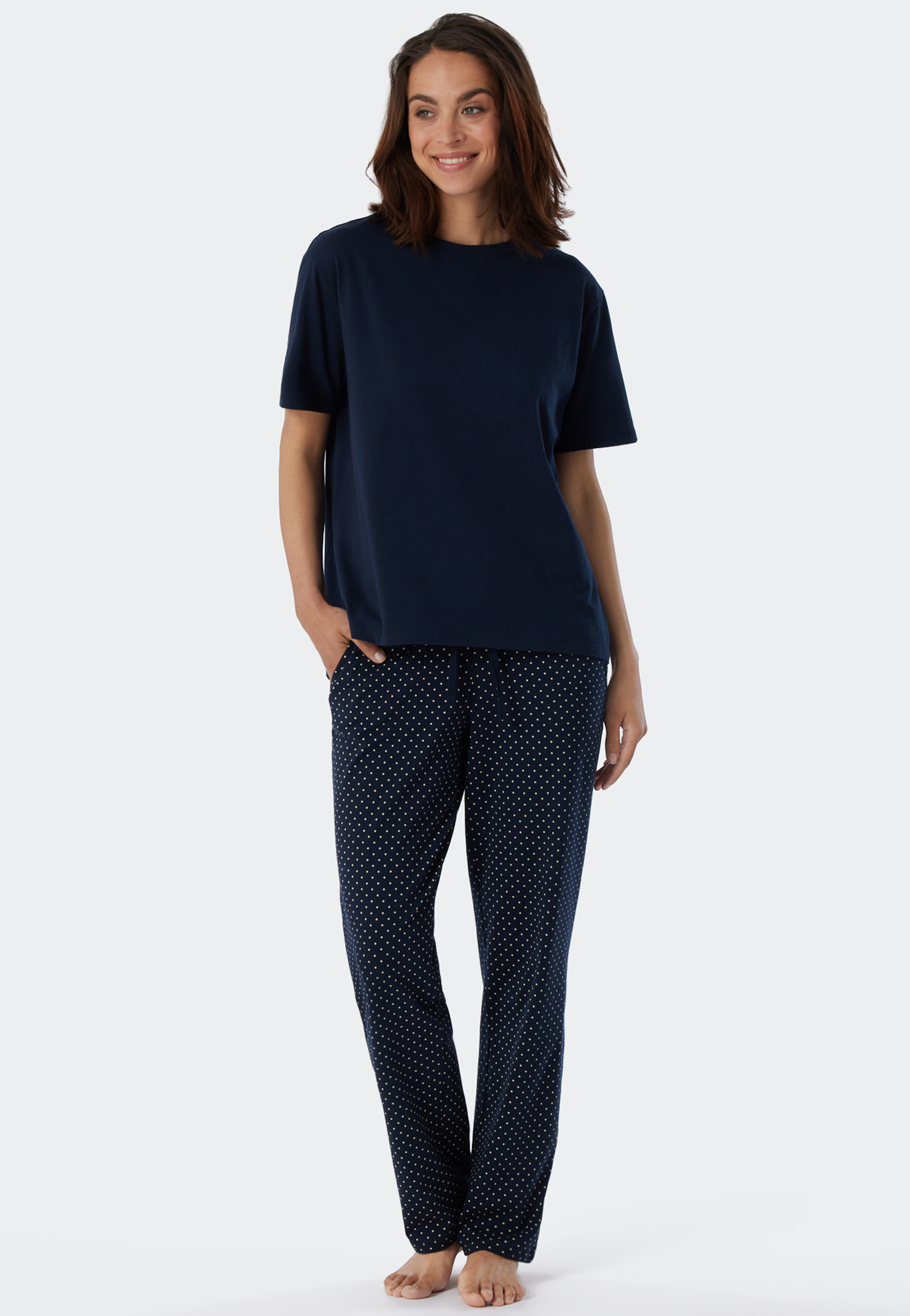 Shirt kurzarm dunkelblau - Mix+Relax 46 Shirt kurzarm dunkelblau - Mix+Relax 46 von Schiesser