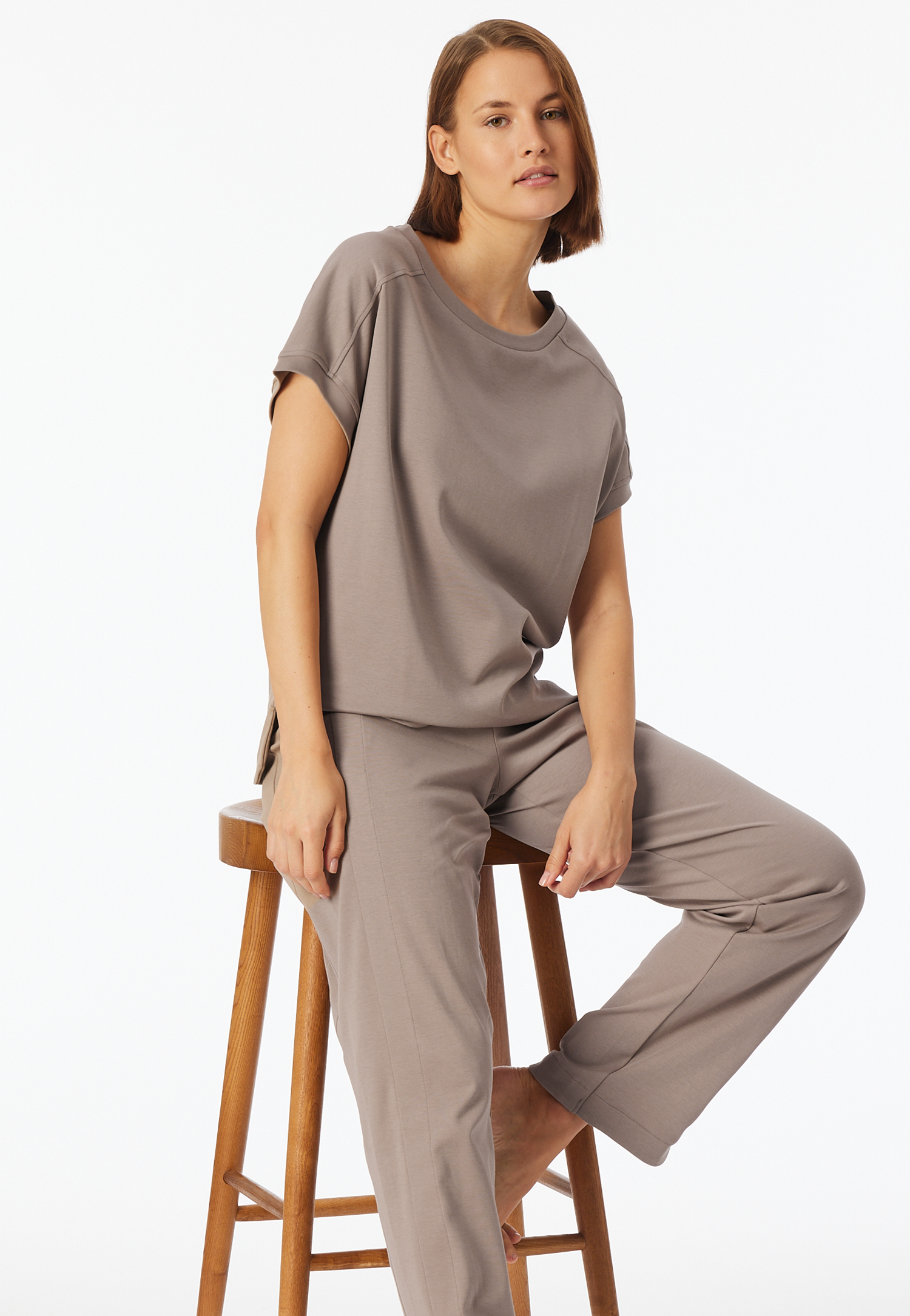 Shirt kurzarm merzerisierter Interlock clay - Mix+Relax 40 Shirt kurzarm merzerisierter Interlock clay - Mix+Relax 40 von Schiesser