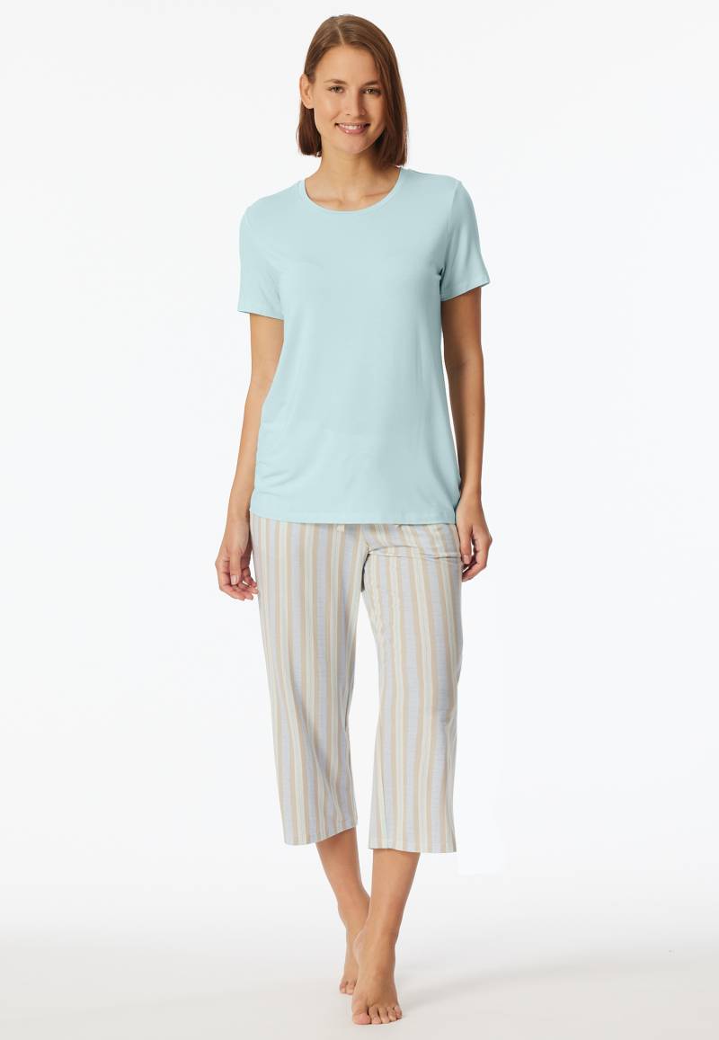 Shirt kurzarm rundhals mint - Mix+Relax 42 von Schiesser