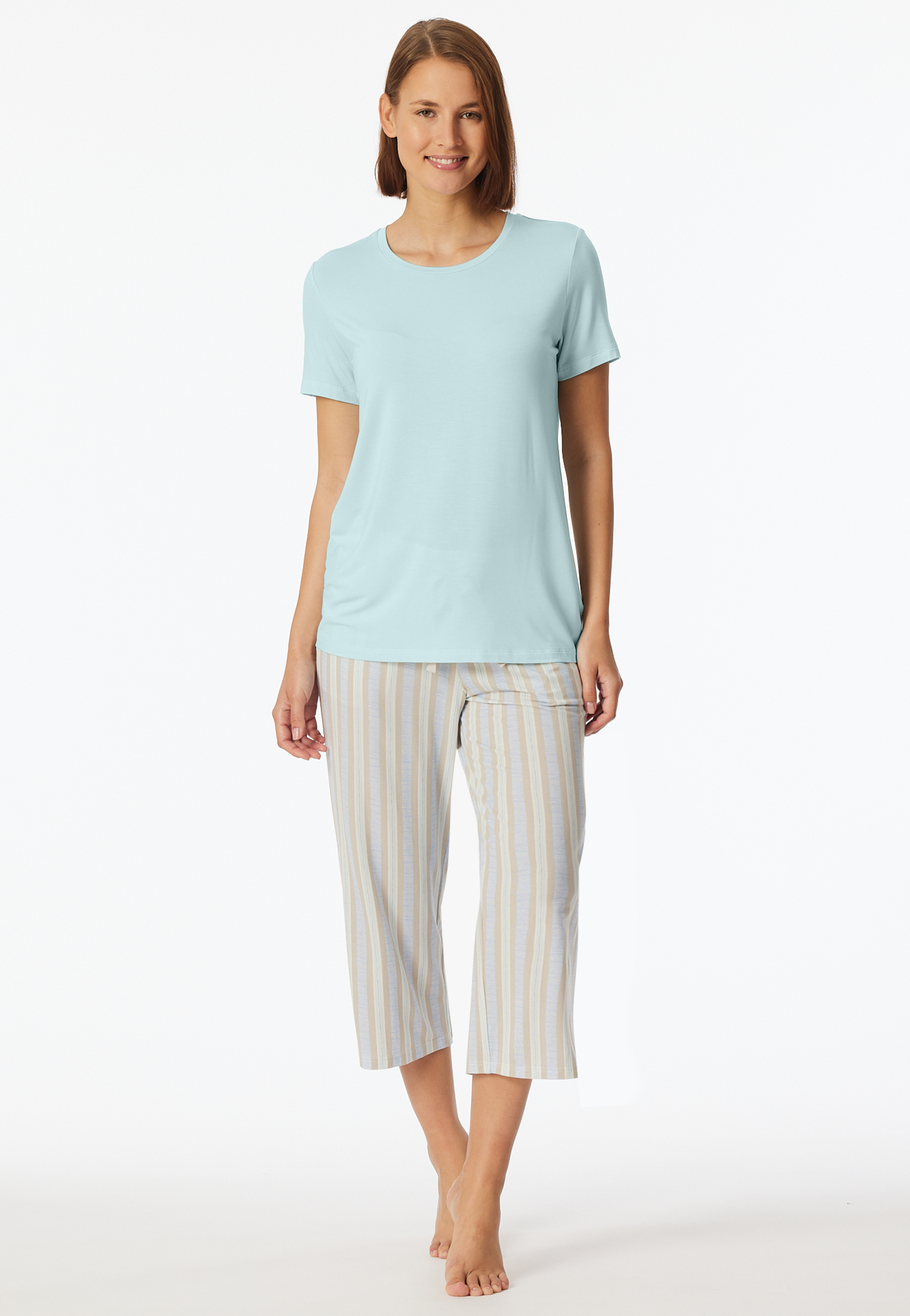 Shirt kurzarm rundhals mint - Mix+Relax 46 Shirt kurzarm rundhals mint - Mix+Relax 46 von Schiesser