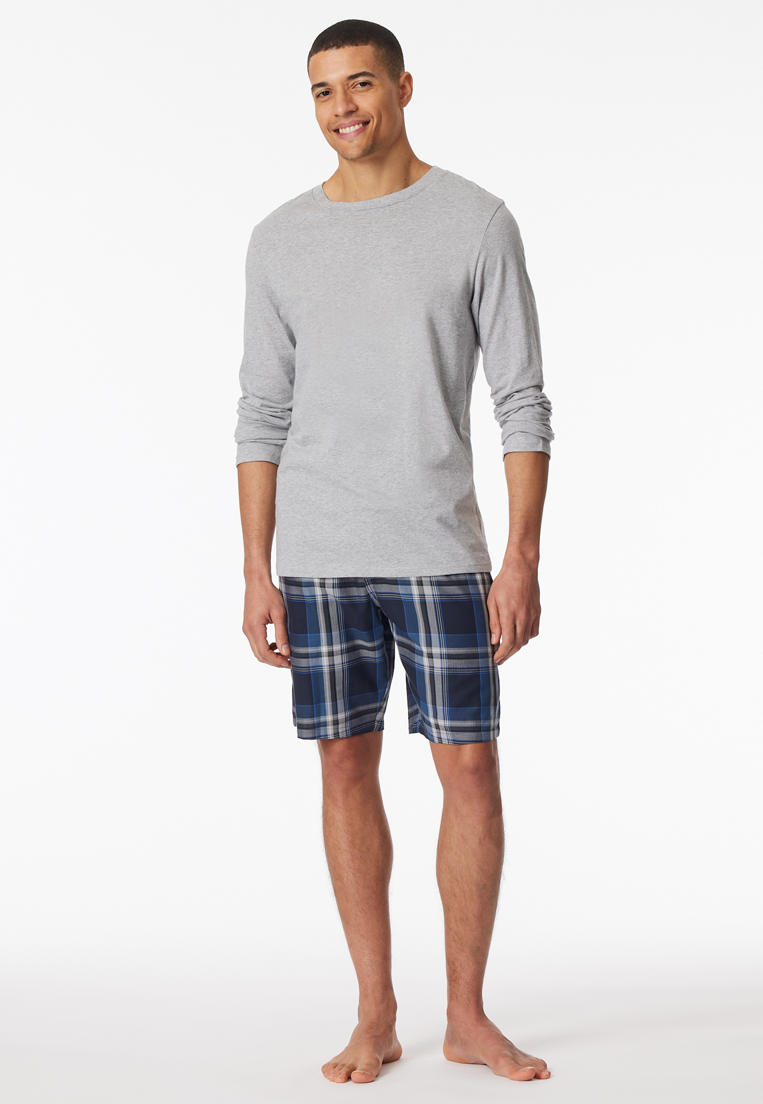 Shirt langarm grau-meliert - Mix+Relax 52 Shirt langarm grau-meliert - Mix+Relax 52 von Schiesser