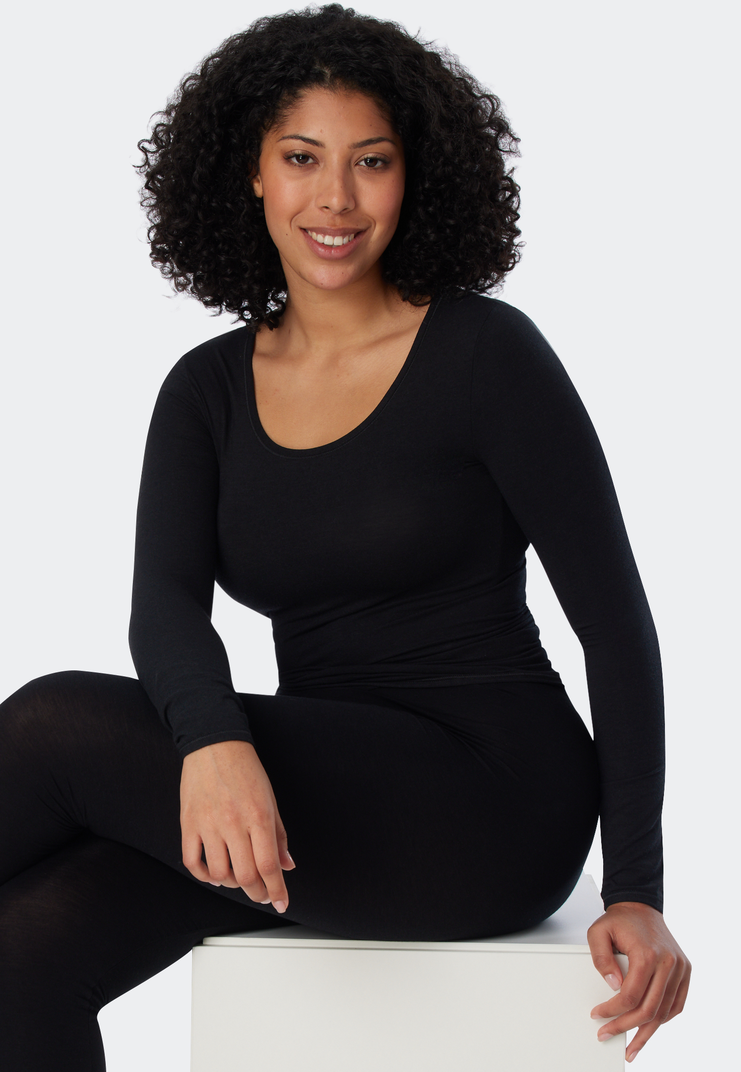Shirt langarm schwarz - Personal Fit XL Shirt langarm schwarz - Personal Fit XL von Schiesser