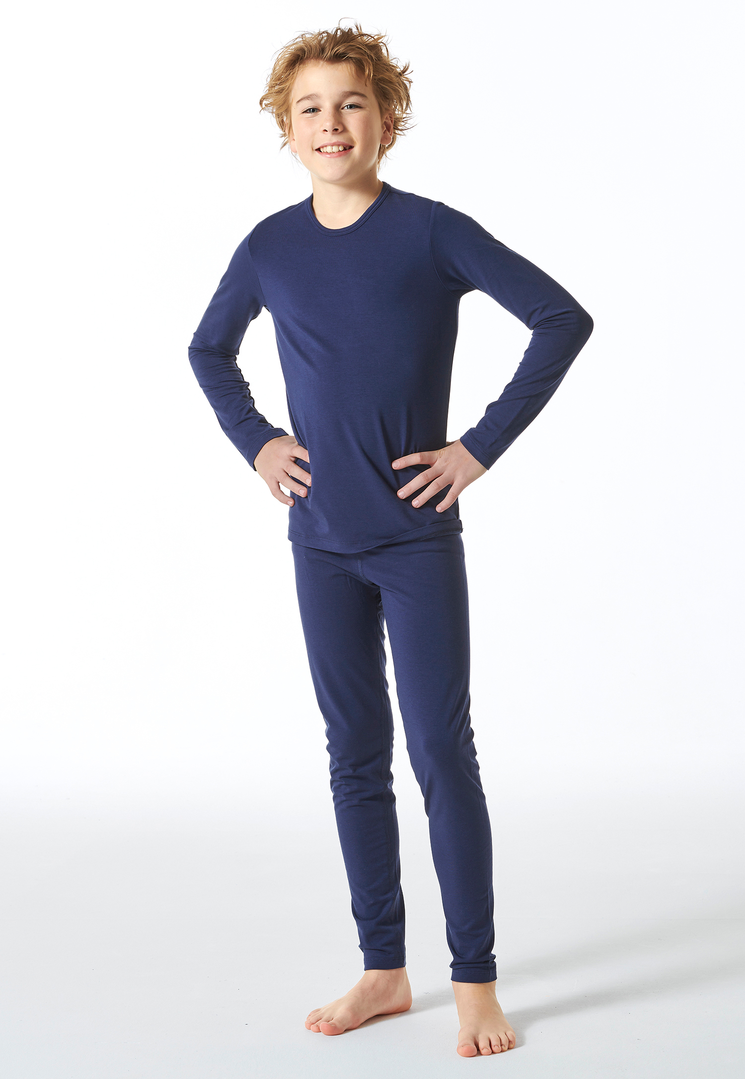 Shirt langarm unisex wärmend dunkelblau - Thermo 140 Shirt langarm unisex wärmend dunkelblau - Thermo 140 von Schiesser