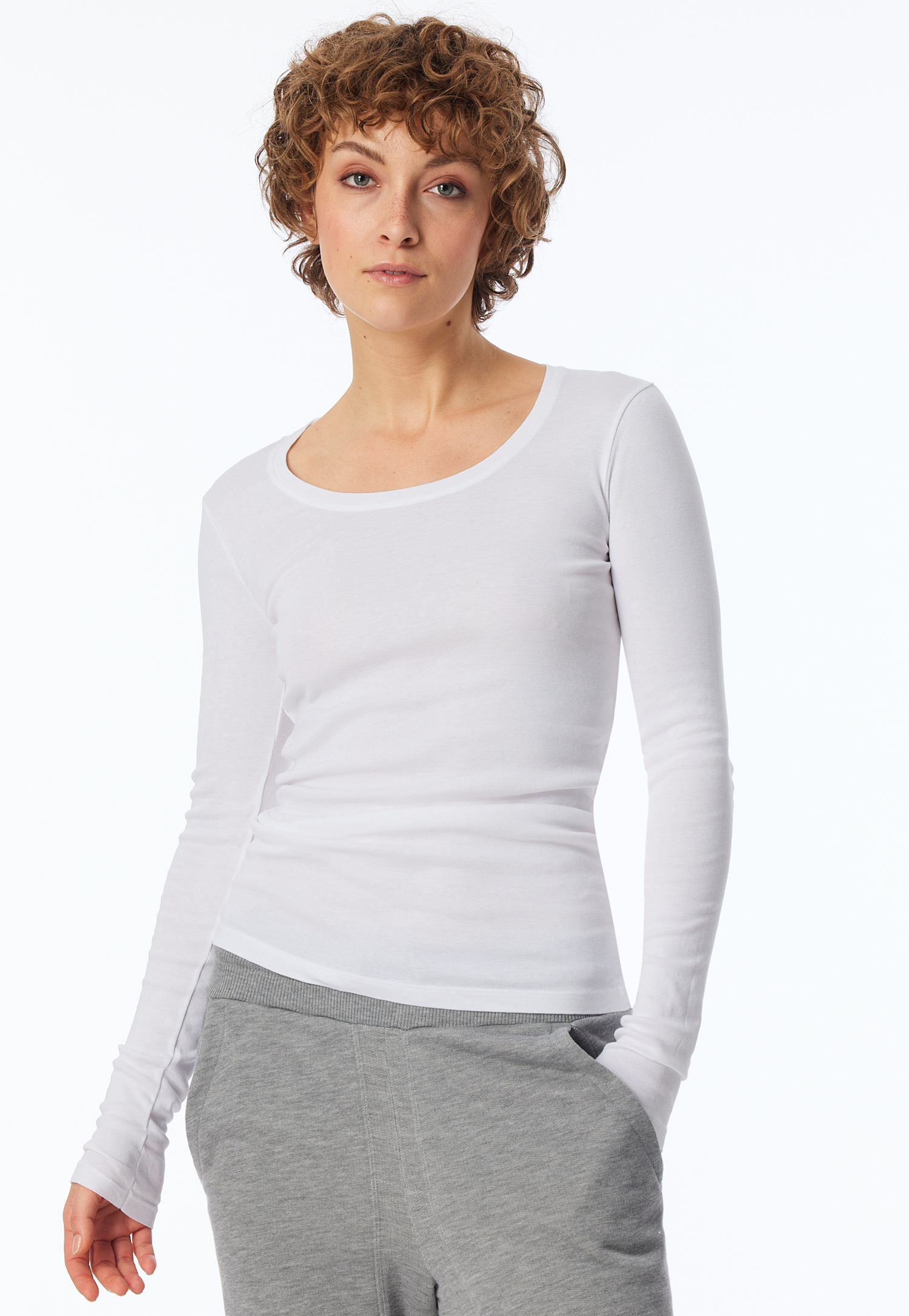 Shirt langarm weiß - Revival Berta 38 Shirt langarm weiß - Revival Berta 38 von Schiesser
