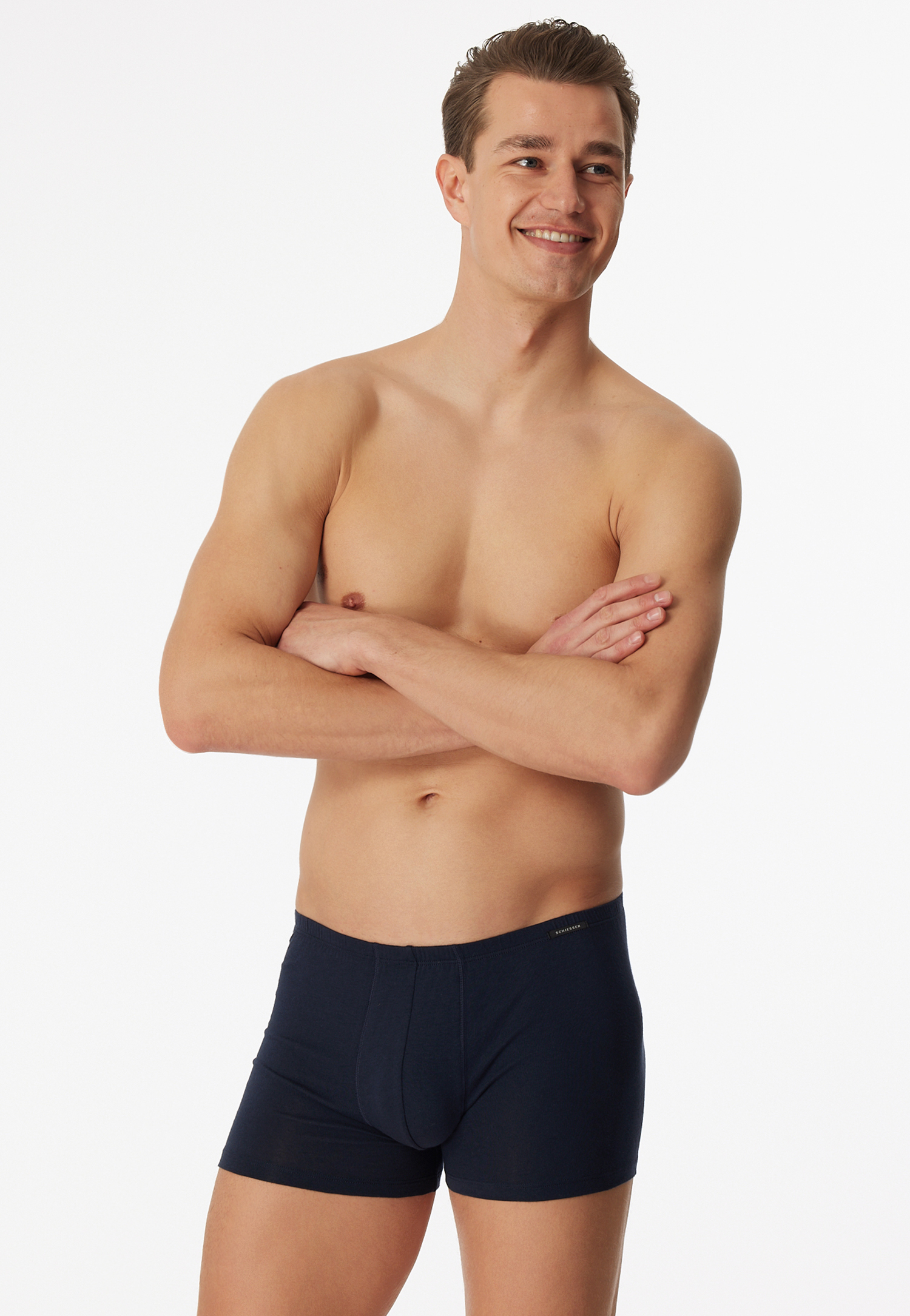 Shorts 2er-Pack dunkelblau - Essentials 7 Shorts 2er-Pack dunkelblau - Essentials 7 von Schiesser