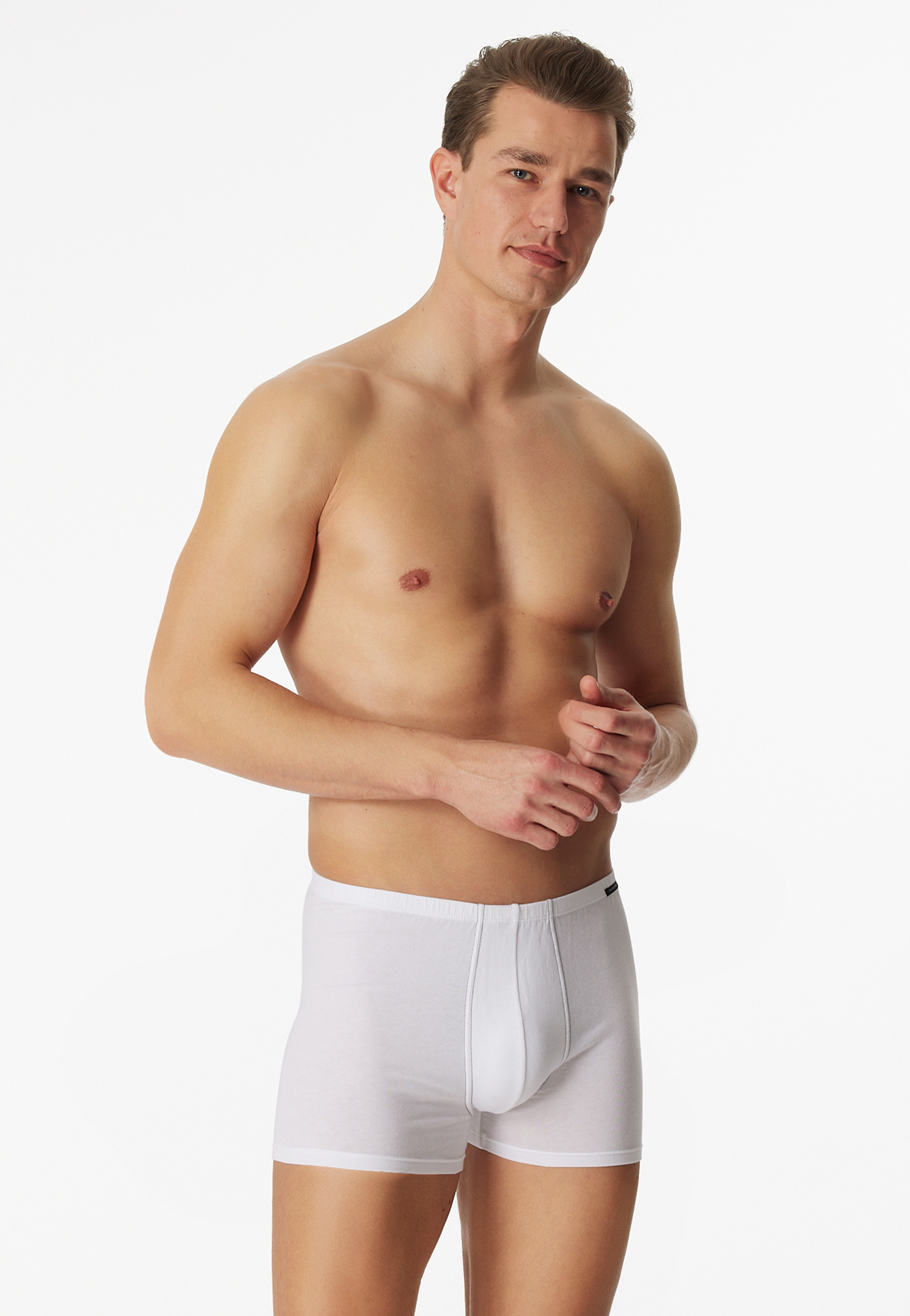 Shorts 2er-Pack weiß - Essentials 5 Shorts 2er-Pack weiß - Essentials 5 von Schiesser